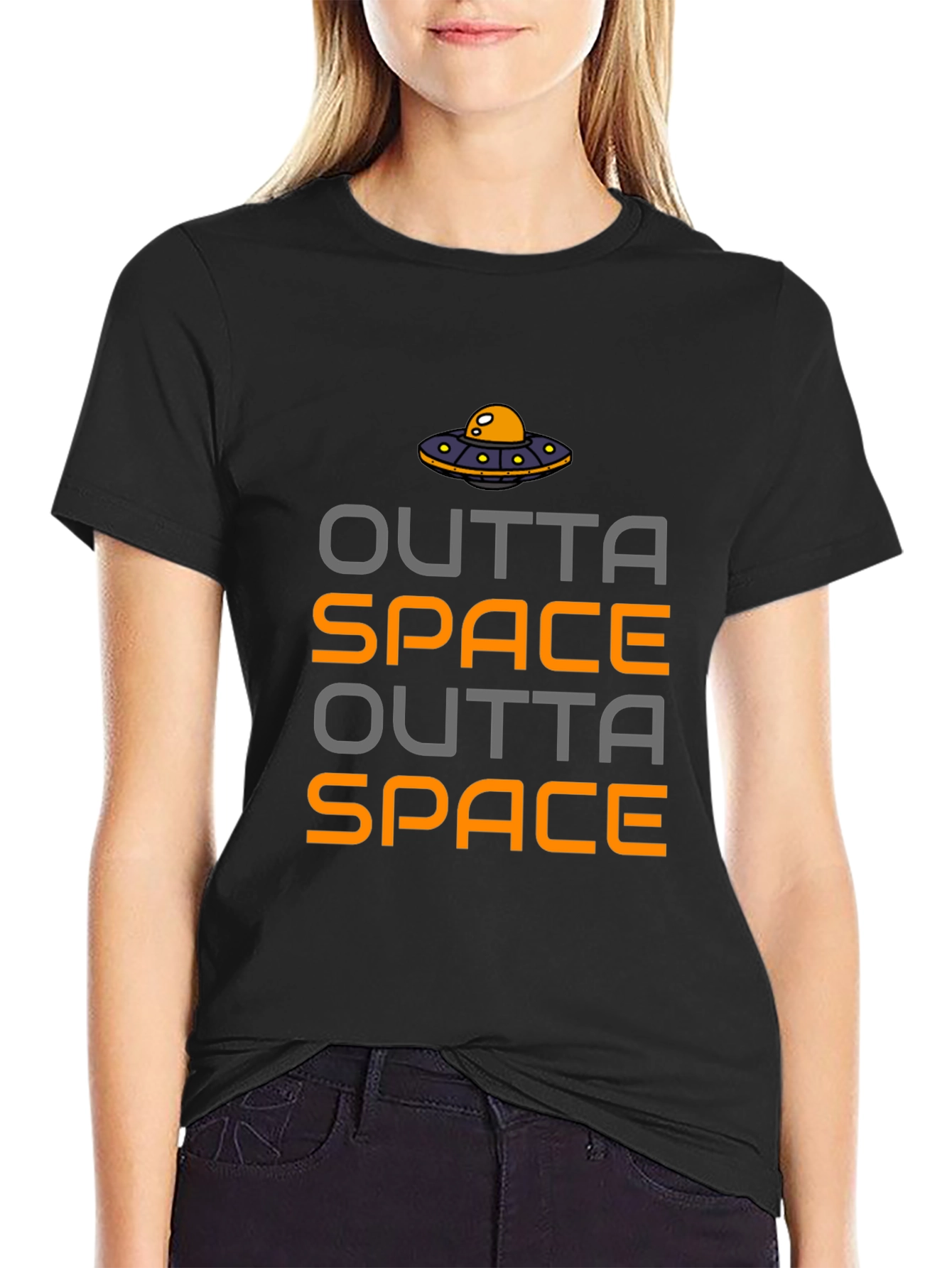 Outta Space UFO Graphic T-Shirt