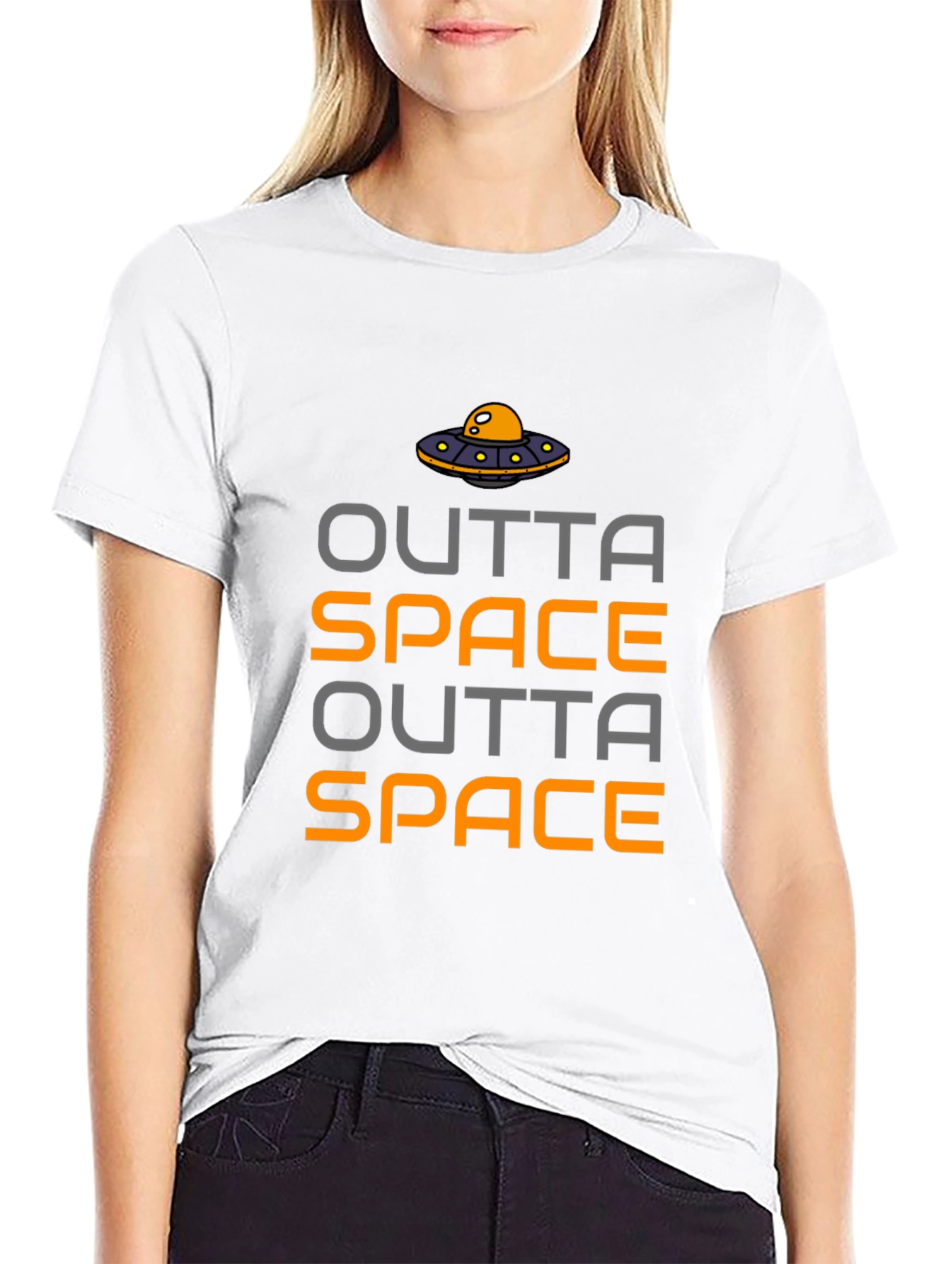 Outta Space UFO Graphic T-Shirt