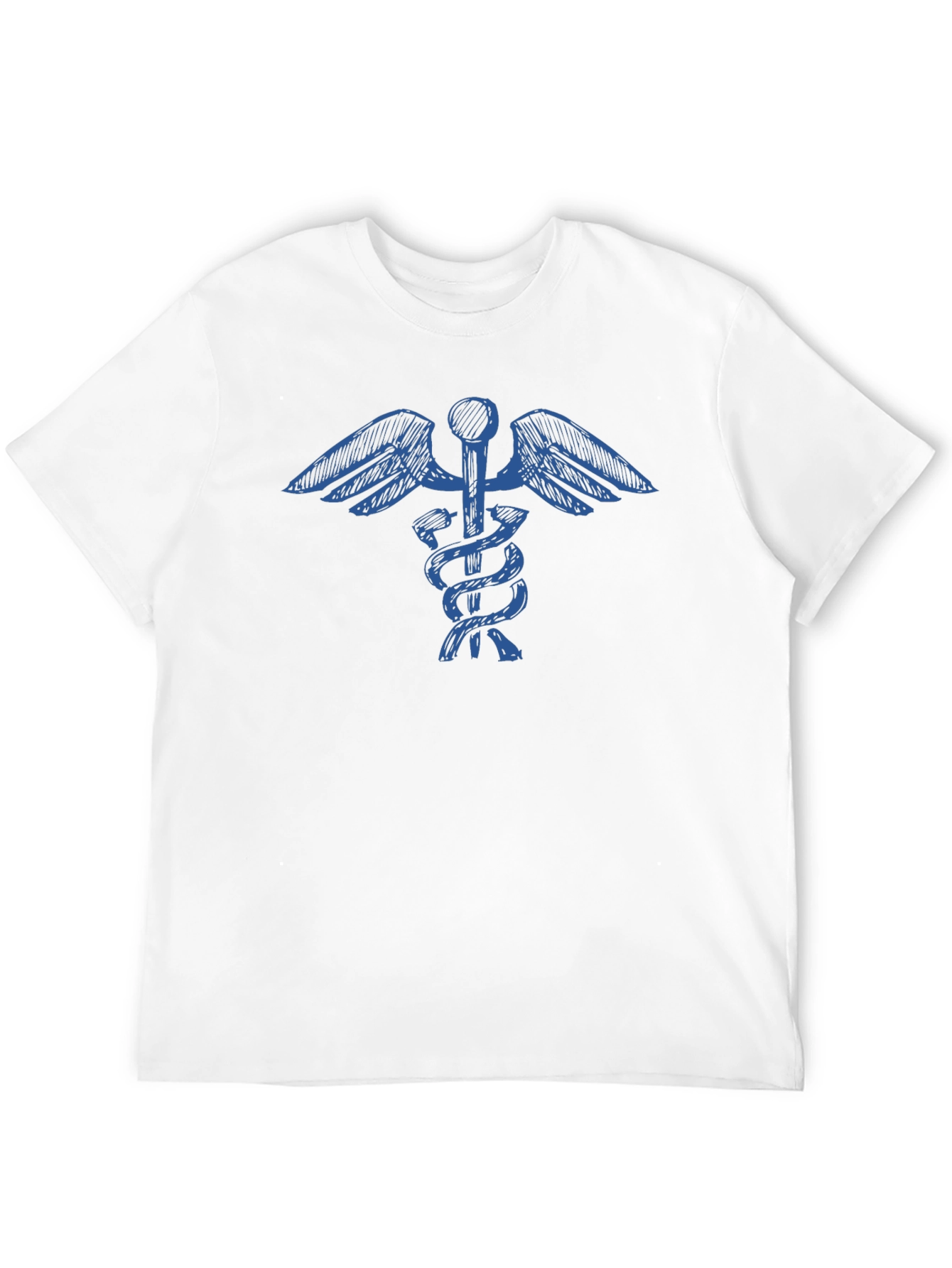 Caduceus T-Shirt - Medical Symbol Tee - Black