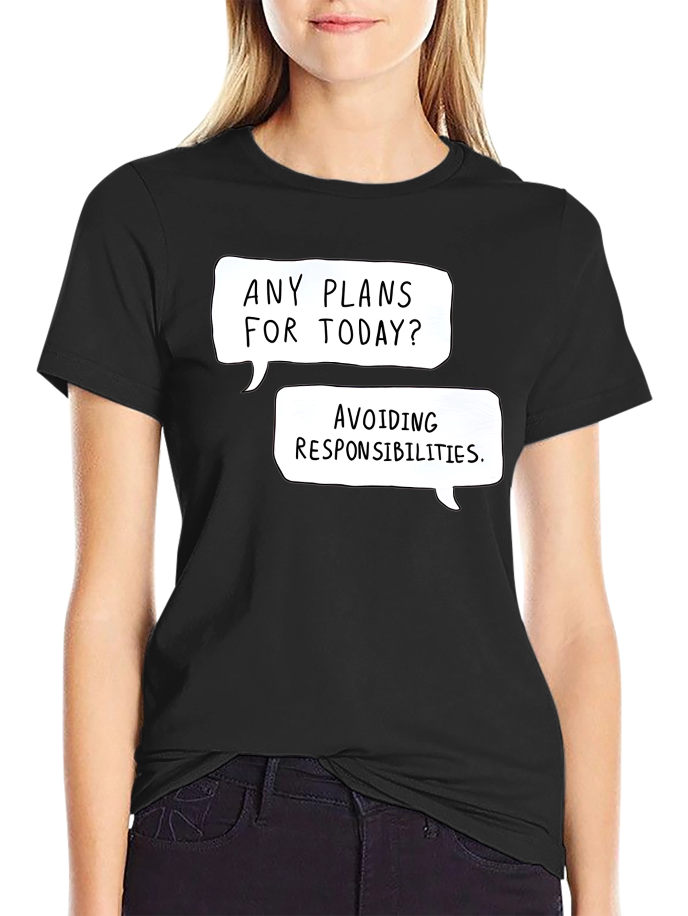 Funny Avoiding Responsibilities Graphic Tee