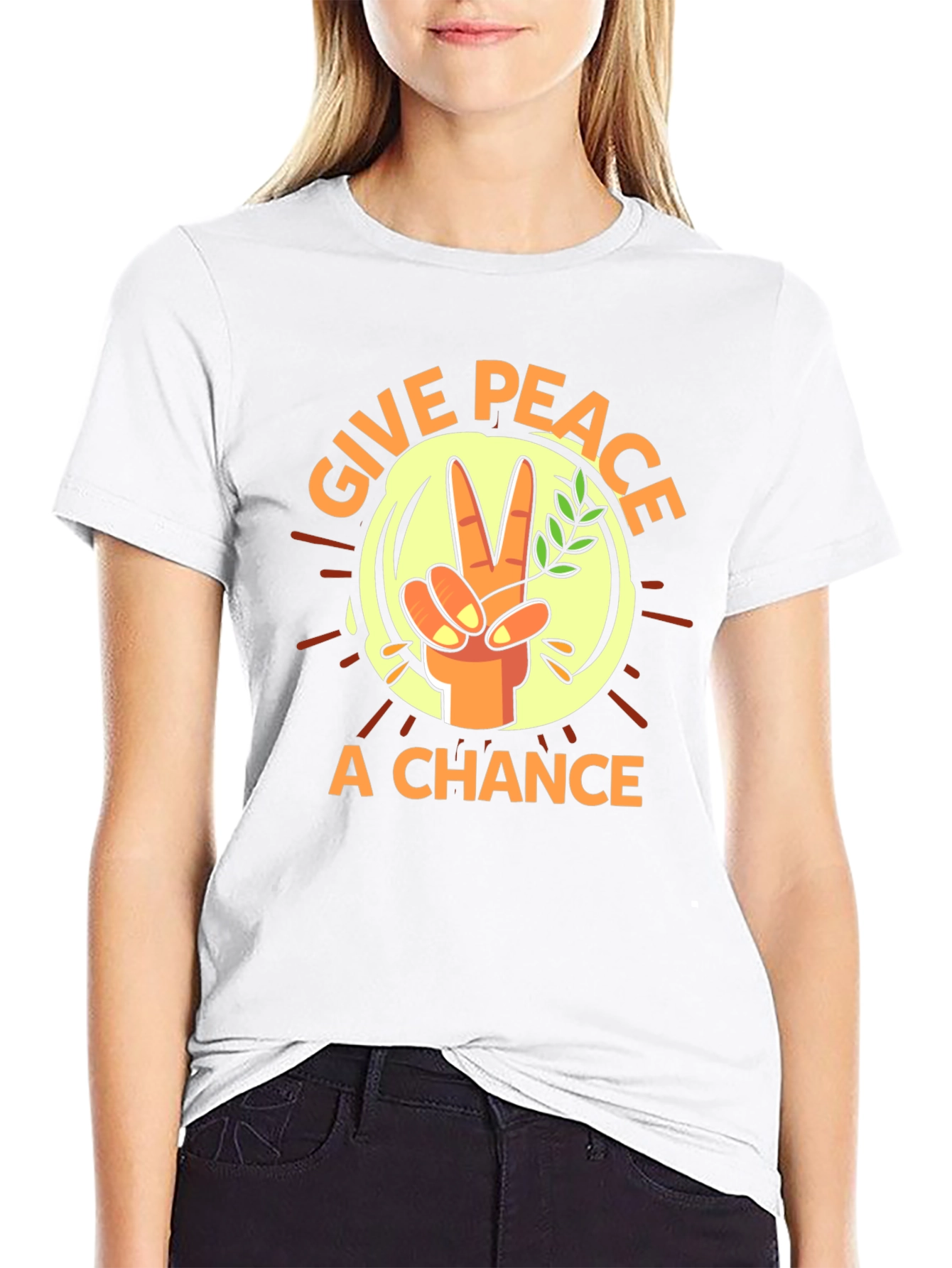 Give Peace a Chance Graphic T-Shirt