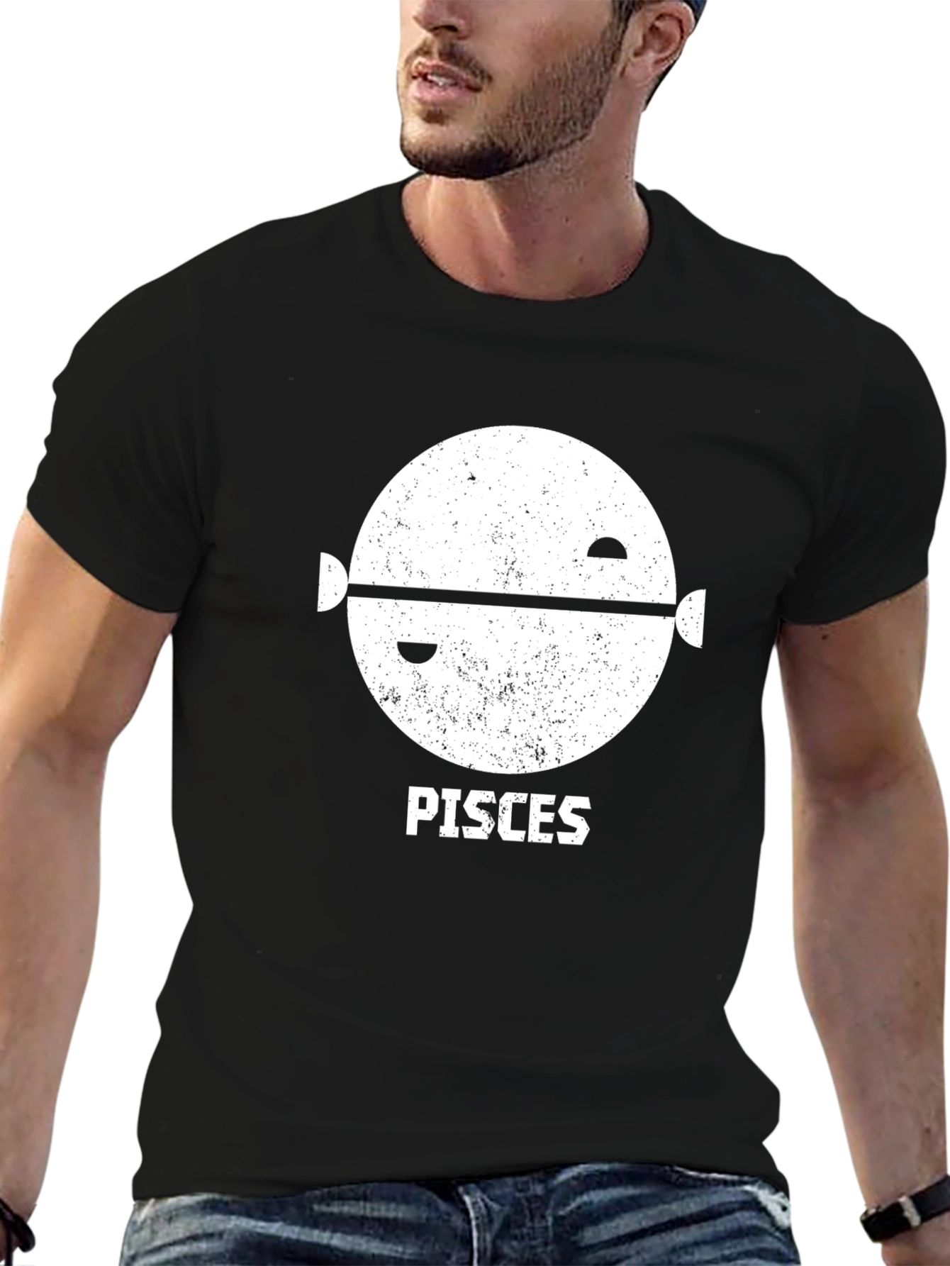 Pisces Zodiac Sign Graphic T-Shirt