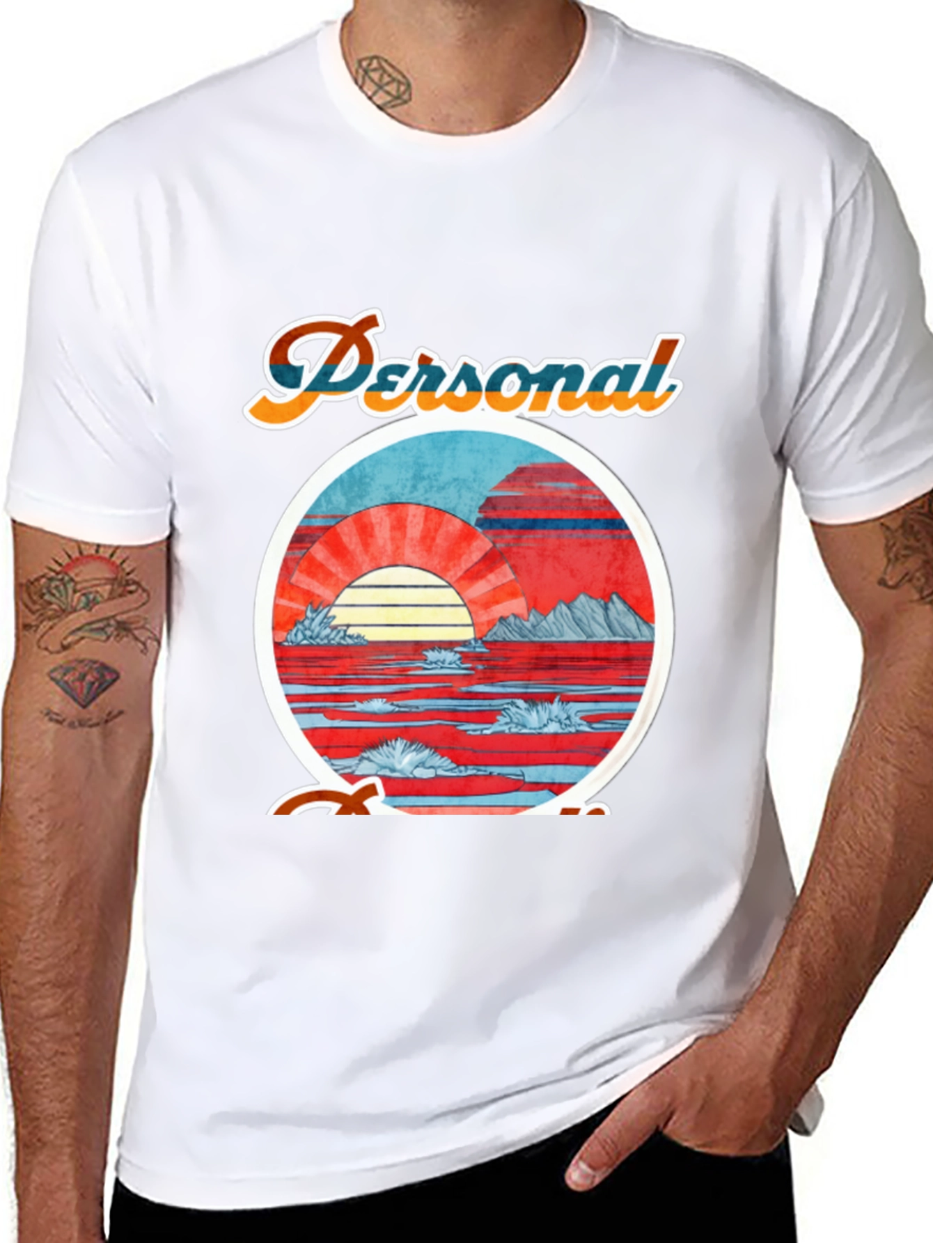 Personal Legend Graphic Tee - Cool Retro Style