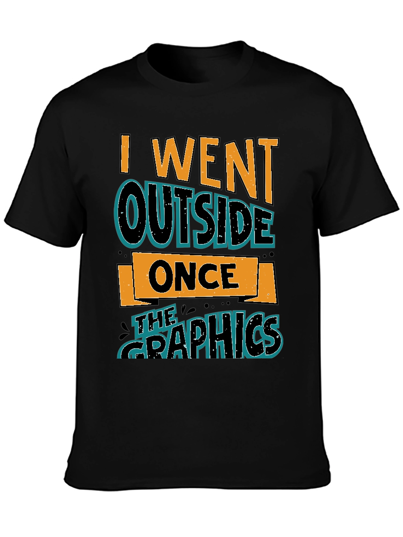 I Went Outside Once Graphic Tee