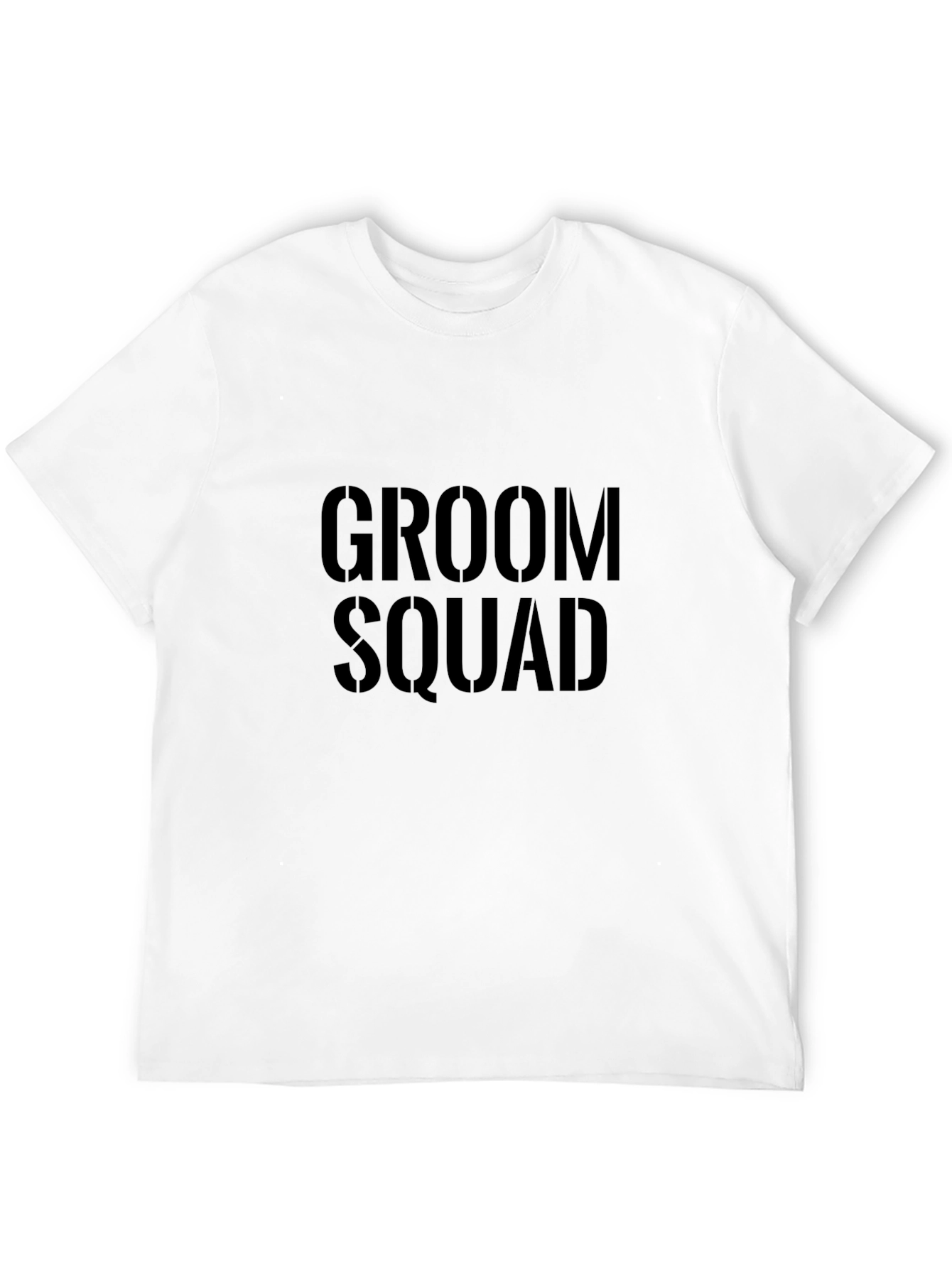 Groom Squad Black Graphic Tee - Wedding Party