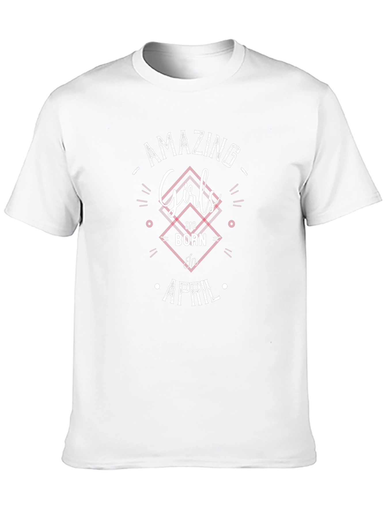 Amazing Girls are Born in April T-Shirt