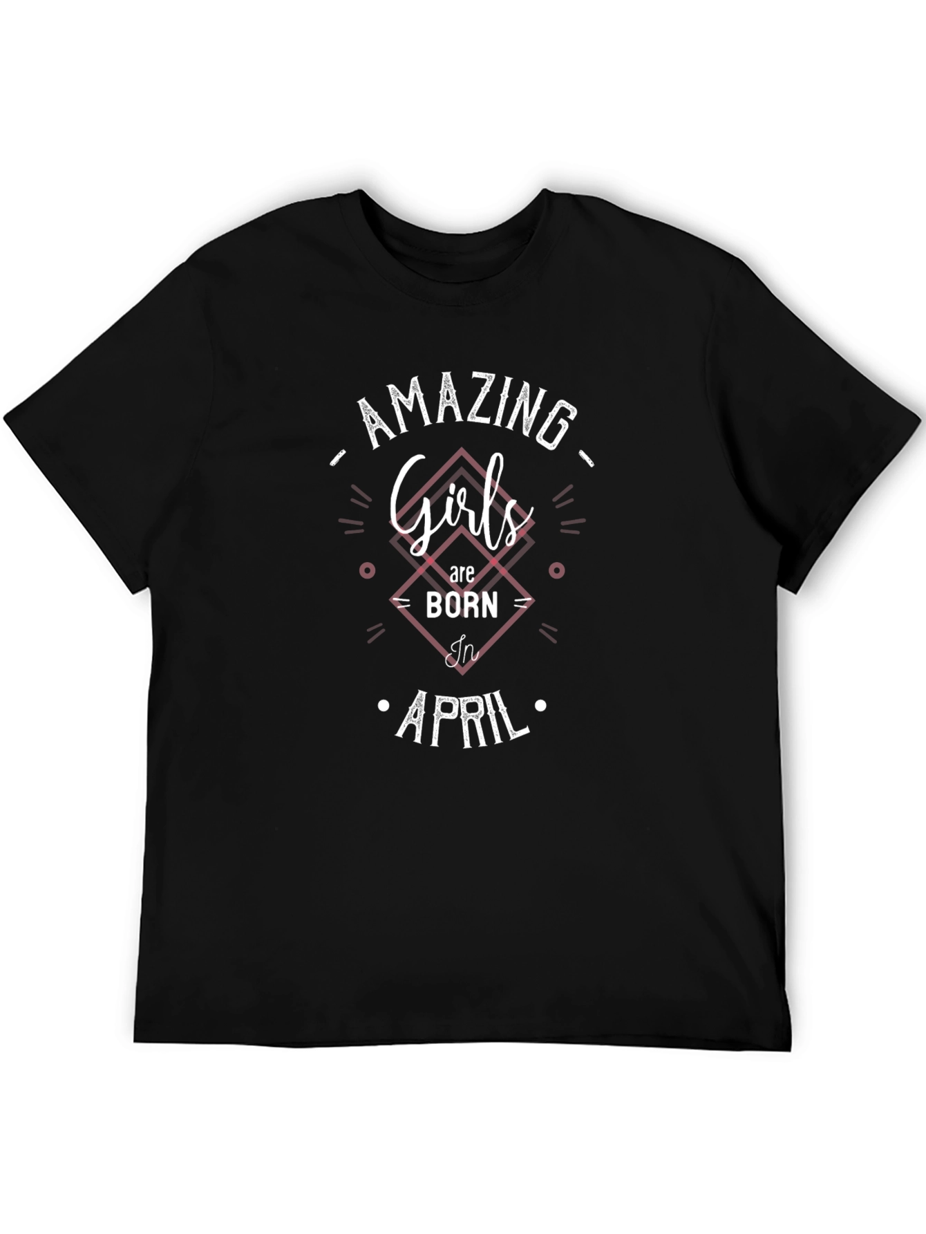 Amazing Girls are Born in April T-Shirt