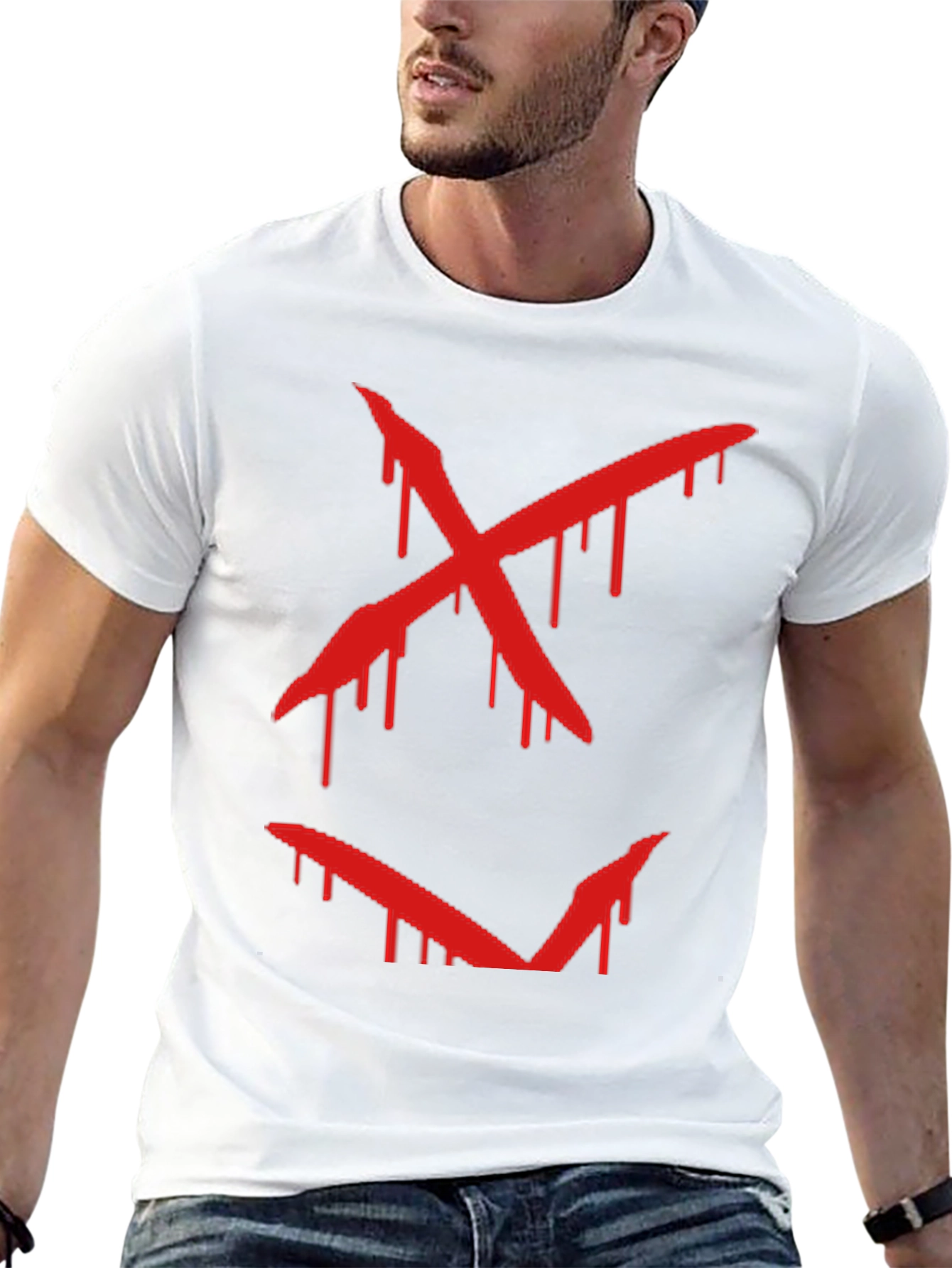 Bloody Smile Graphic T-Shirt