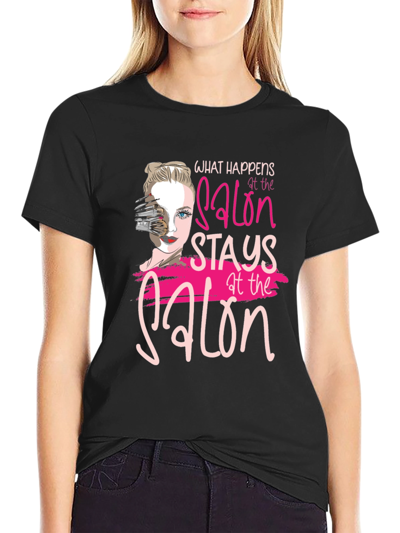 Salon Secrets T-Shirt: What Happens Stays at the Salon
