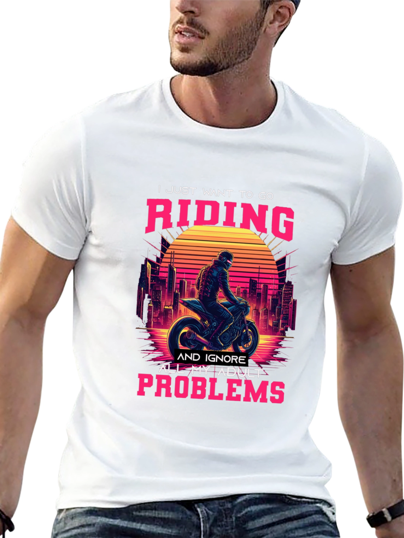 Ride Away Adulting T-Shirt