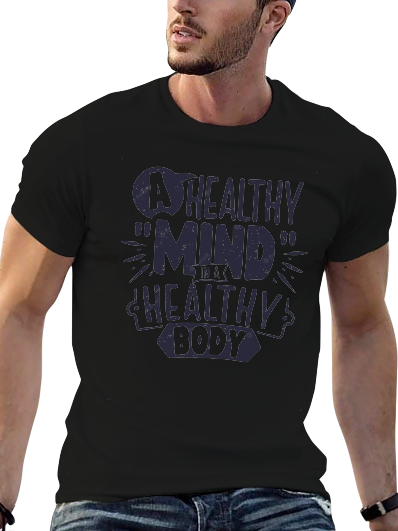 Healthy Mind Healthy Body Graphic Tee