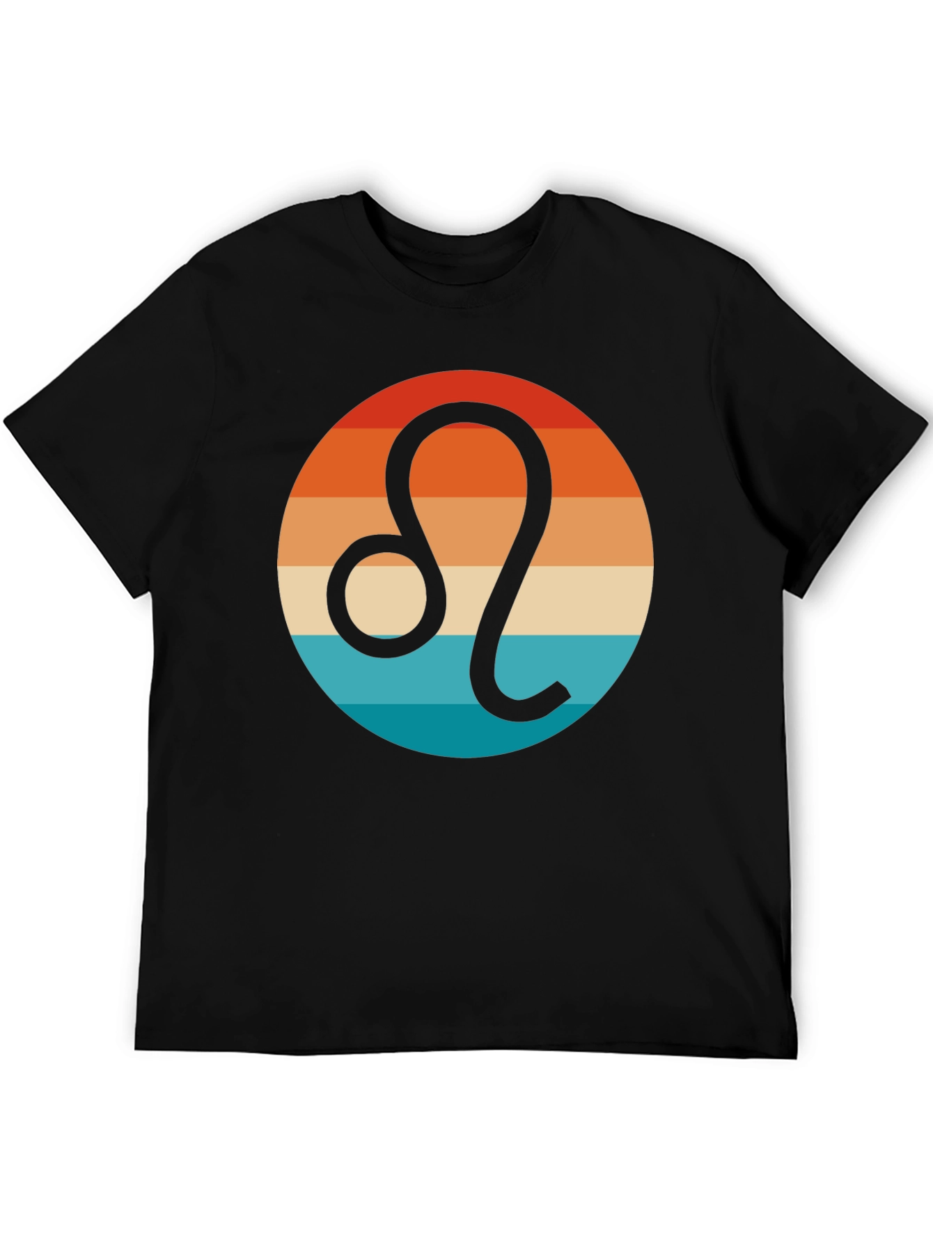Retro Leo Zodiac T-Shirt - Stylish Astrology Tee