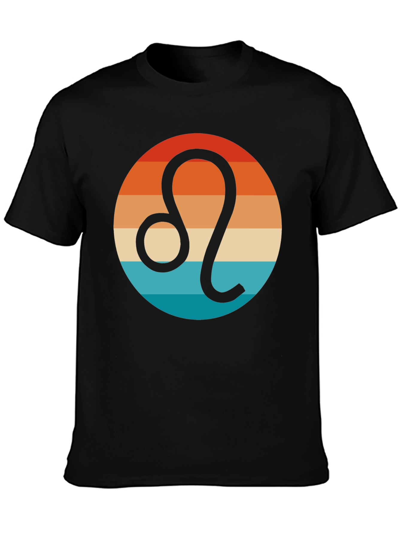 Retro Leo Zodiac T-Shirt - Stylish Astrology Tee