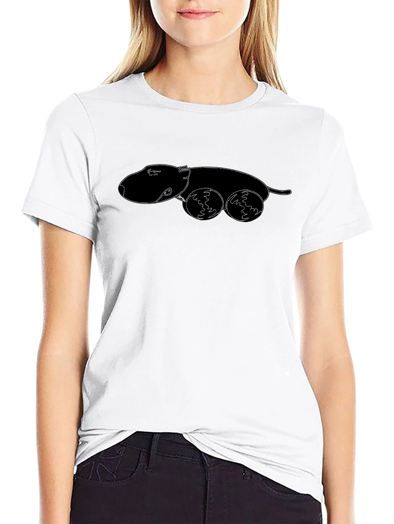 Black Dog Graphic Tee