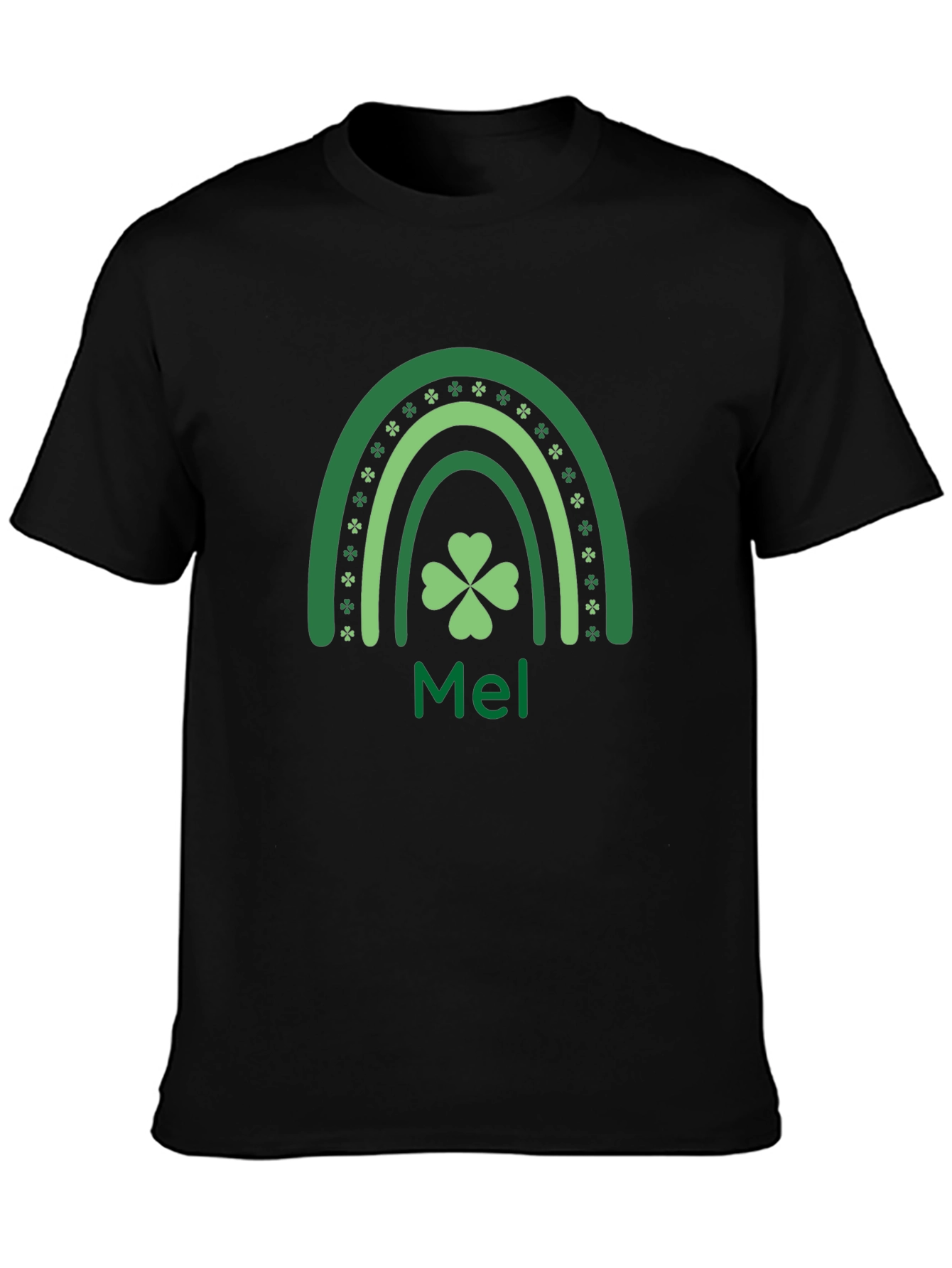 St. Patricks Day Mel Rainbow T-Shirt