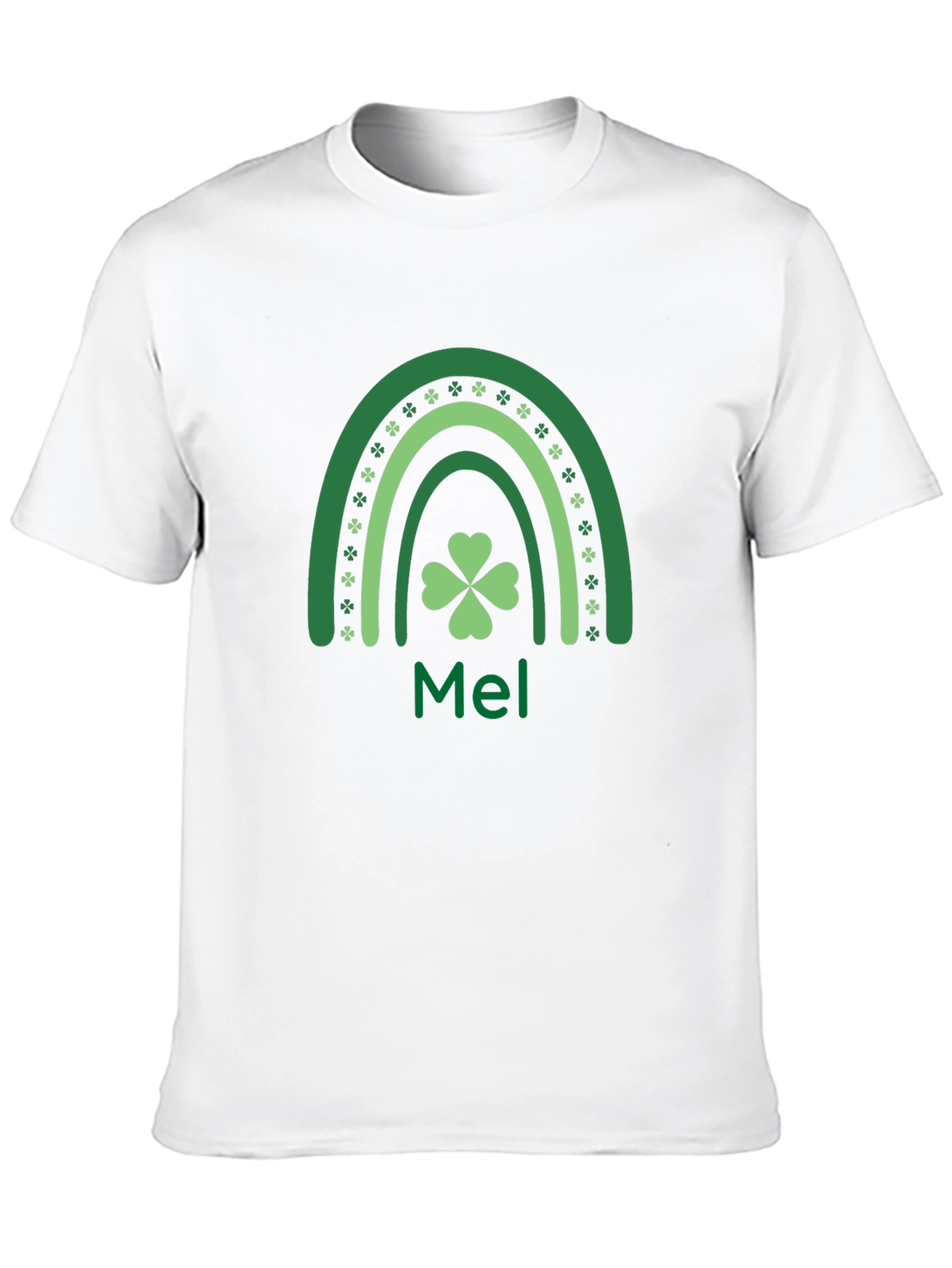 St. Patricks Day Mel Rainbow T-Shirt
