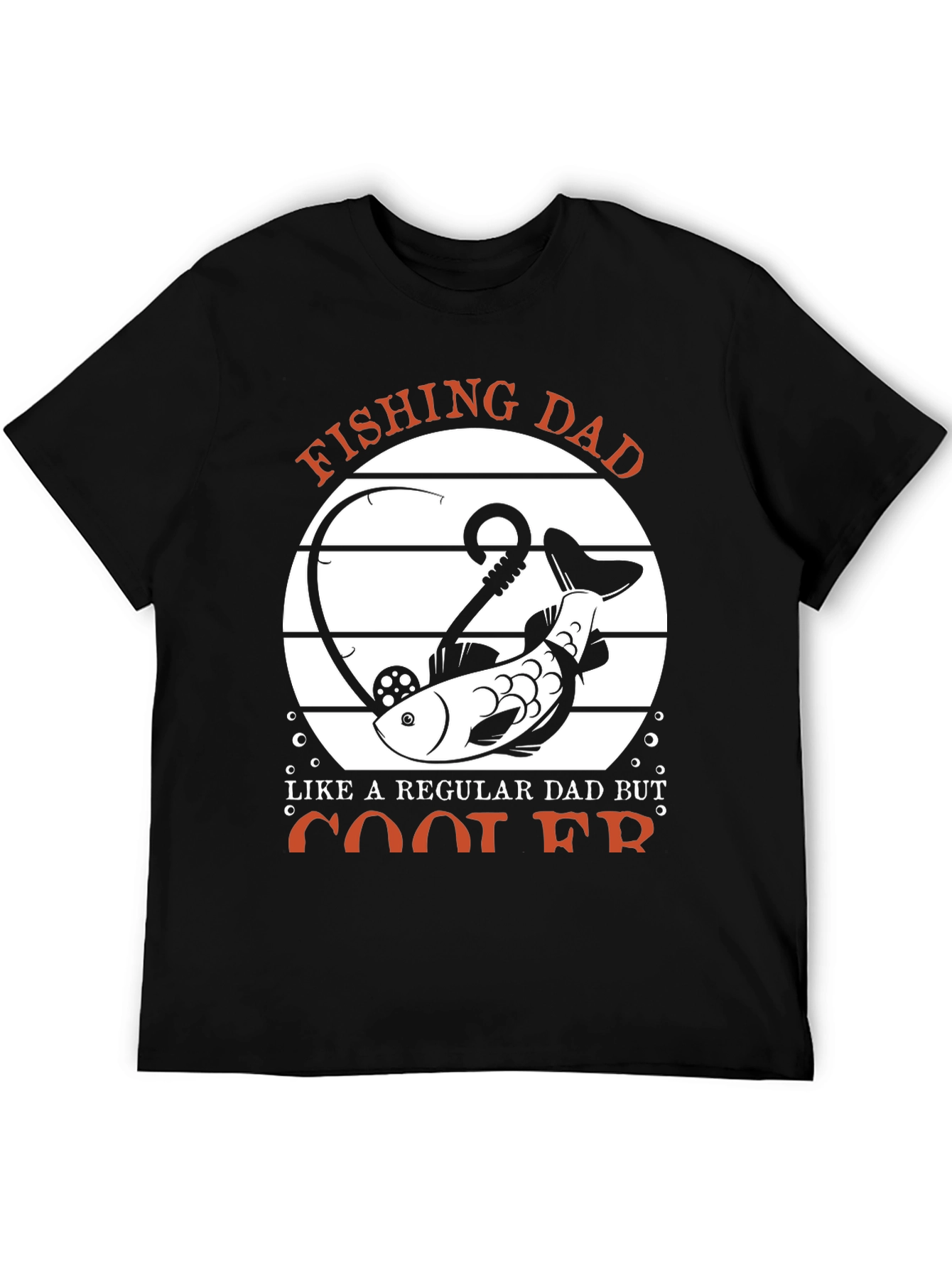 Fishing Dad T-Shirt - Cool Dad Graphic Tee