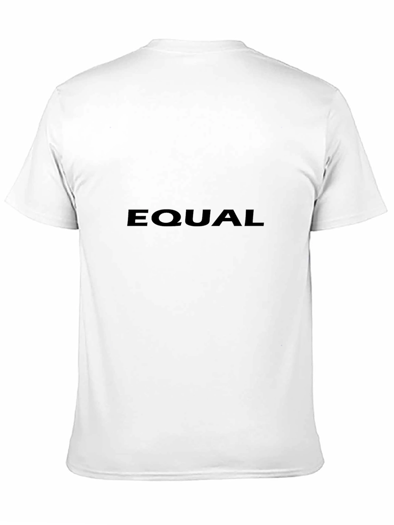 Equal Black Graphic T-Shirt