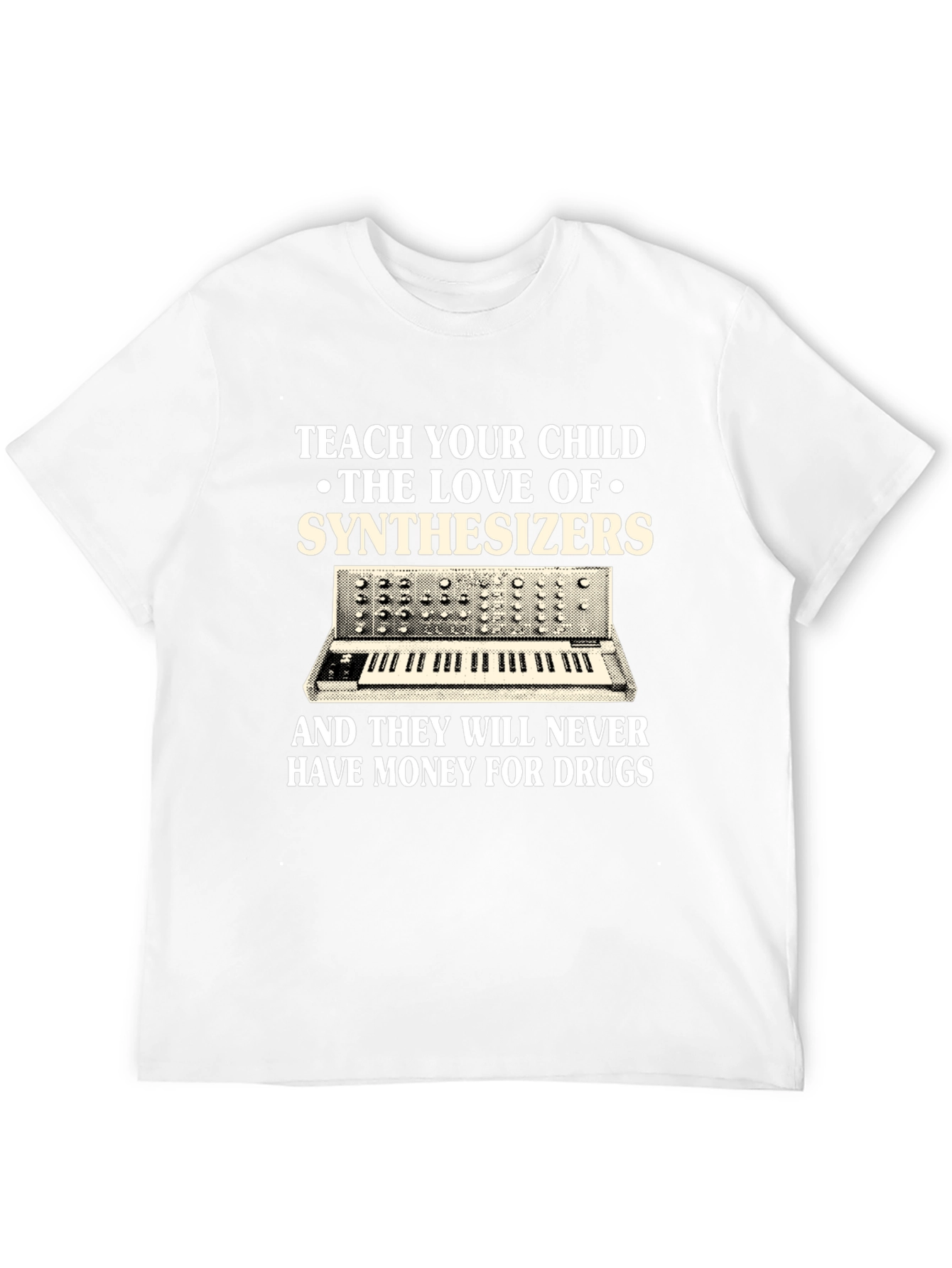 Teach Your Child Synthesizers Graphic T-Shirt