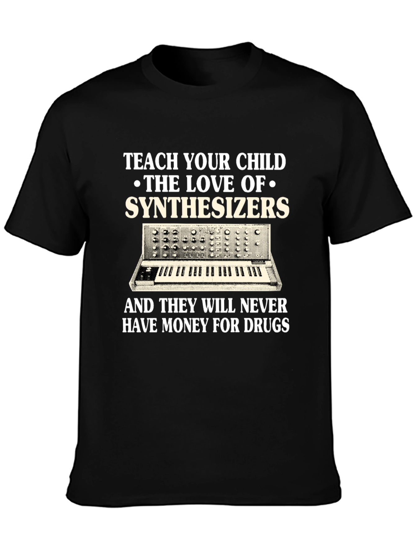 Teach Your Child Synthesizers Graphic T-Shirt