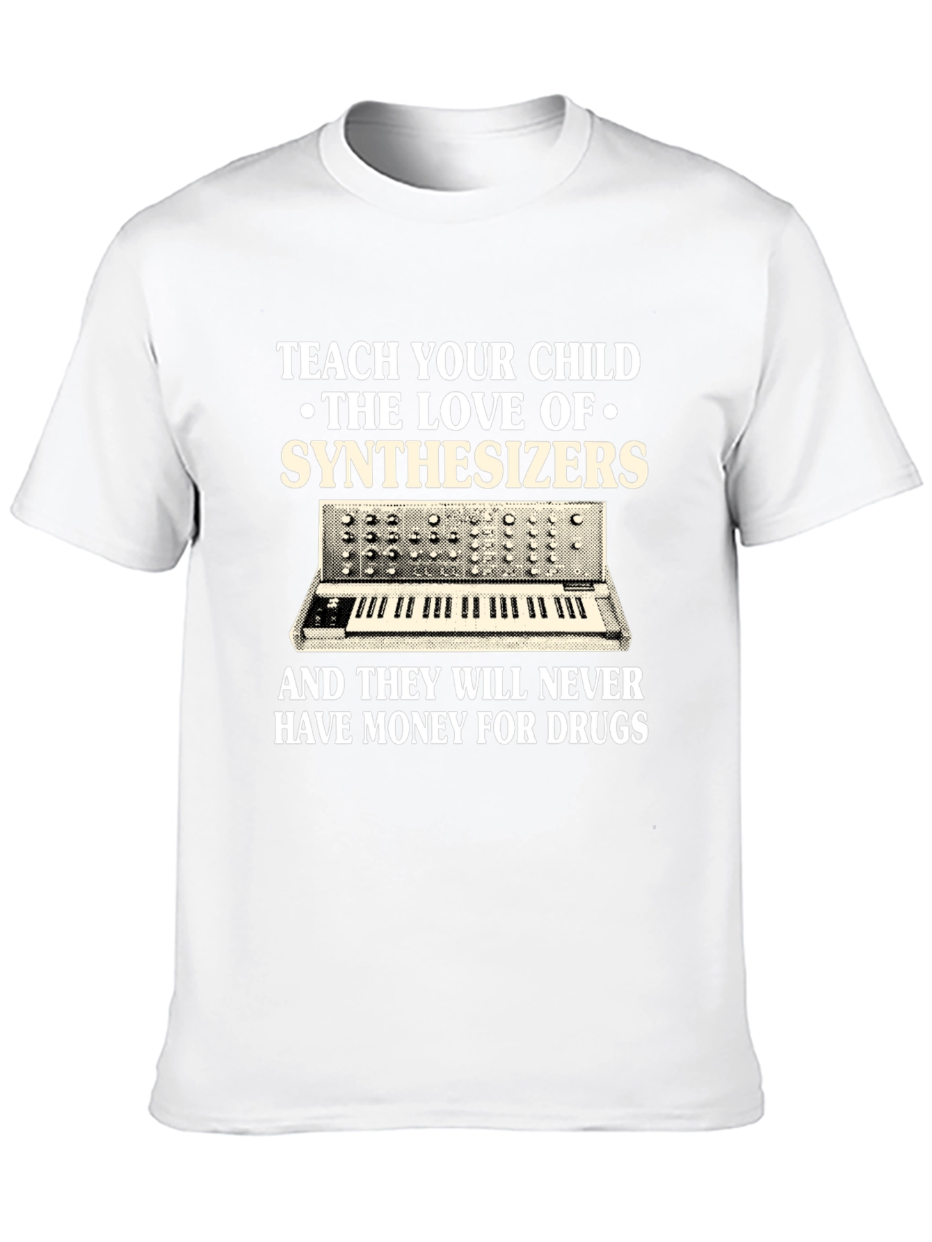 Teach Your Child Synthesizers Graphic T-Shirt