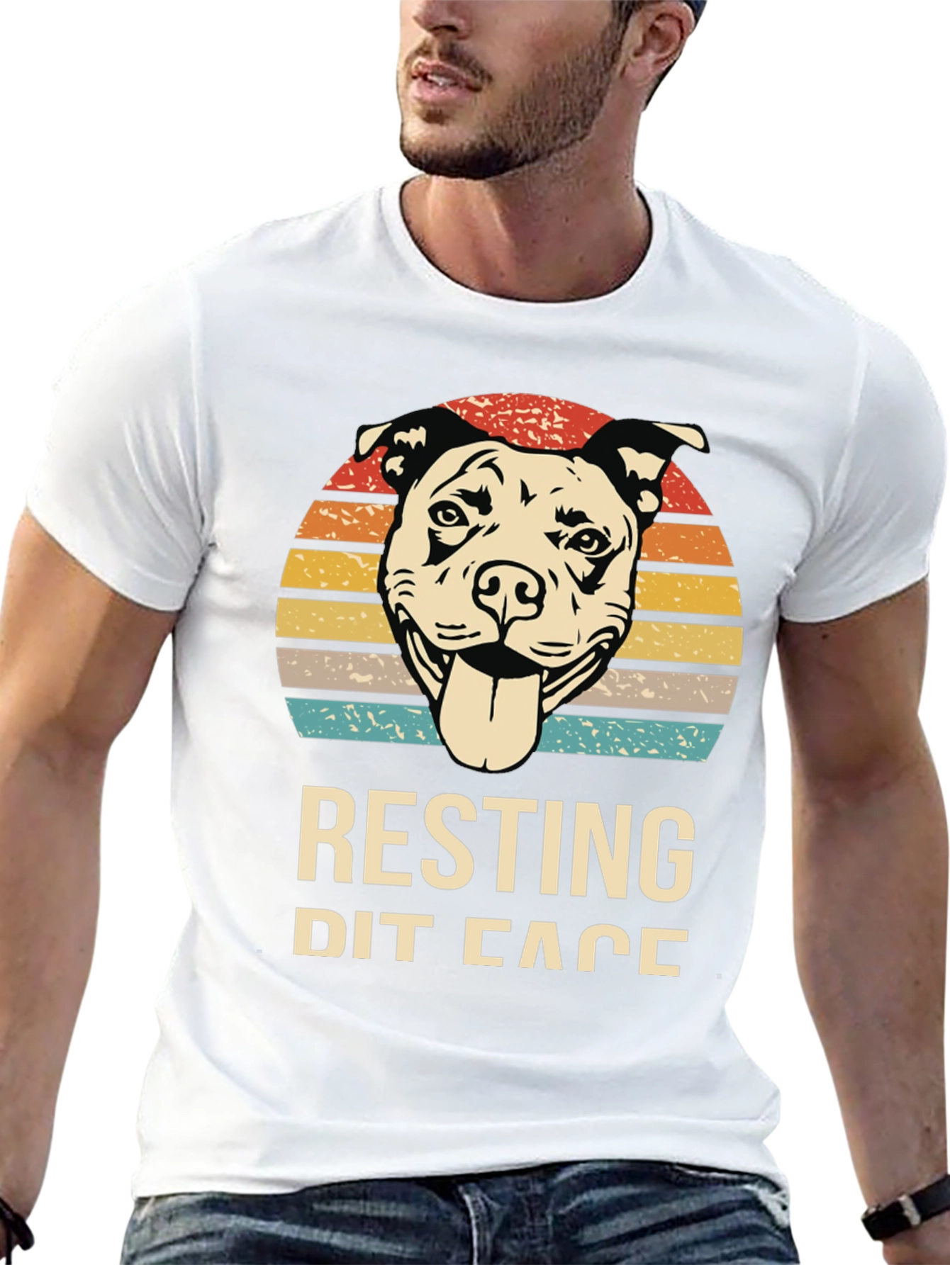 Resting Pit Face Graphic Tee