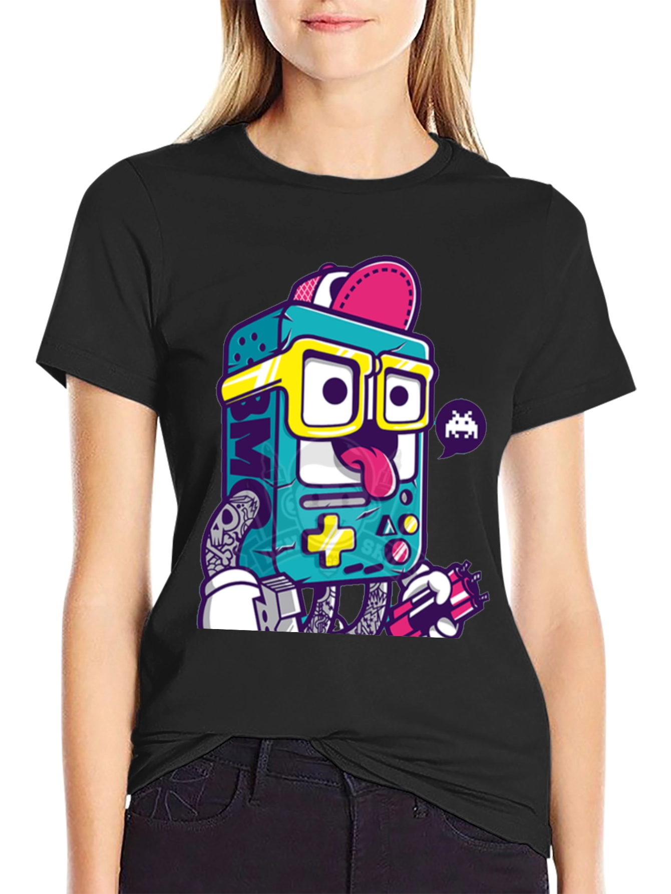 Retro Game Console T-Shirt - Fun Graphic Tee