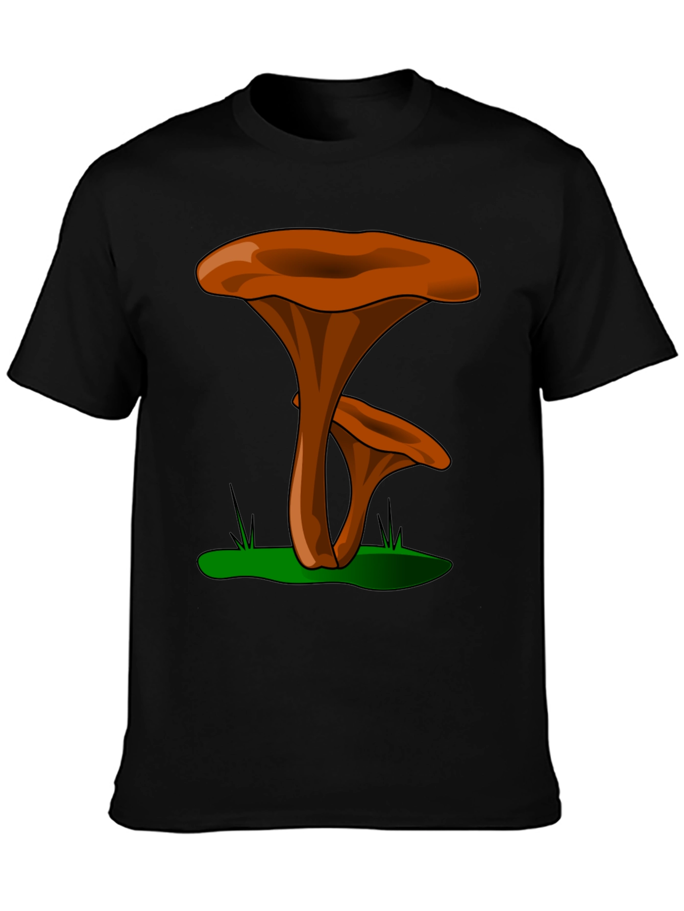 Mushroom Graphic Tee - Funky Nature Shirt
