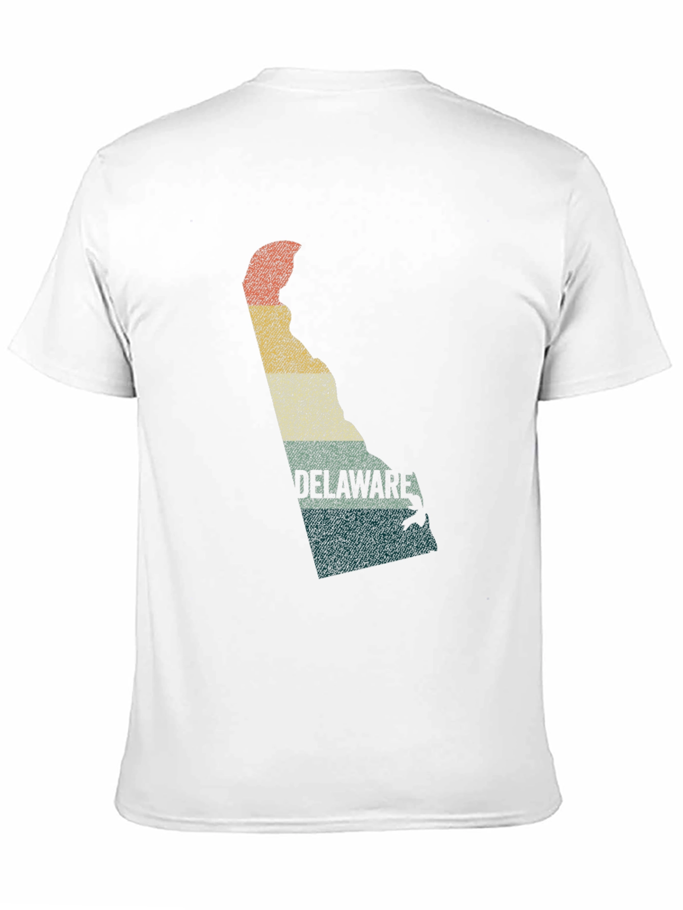 Delaware State Retro Graphic T-Shirt