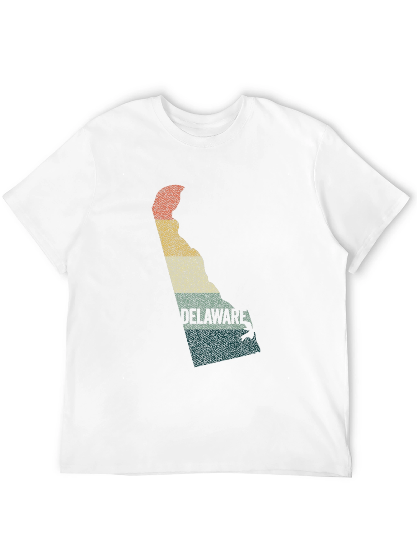 Delaware State Retro Graphic T-Shirt