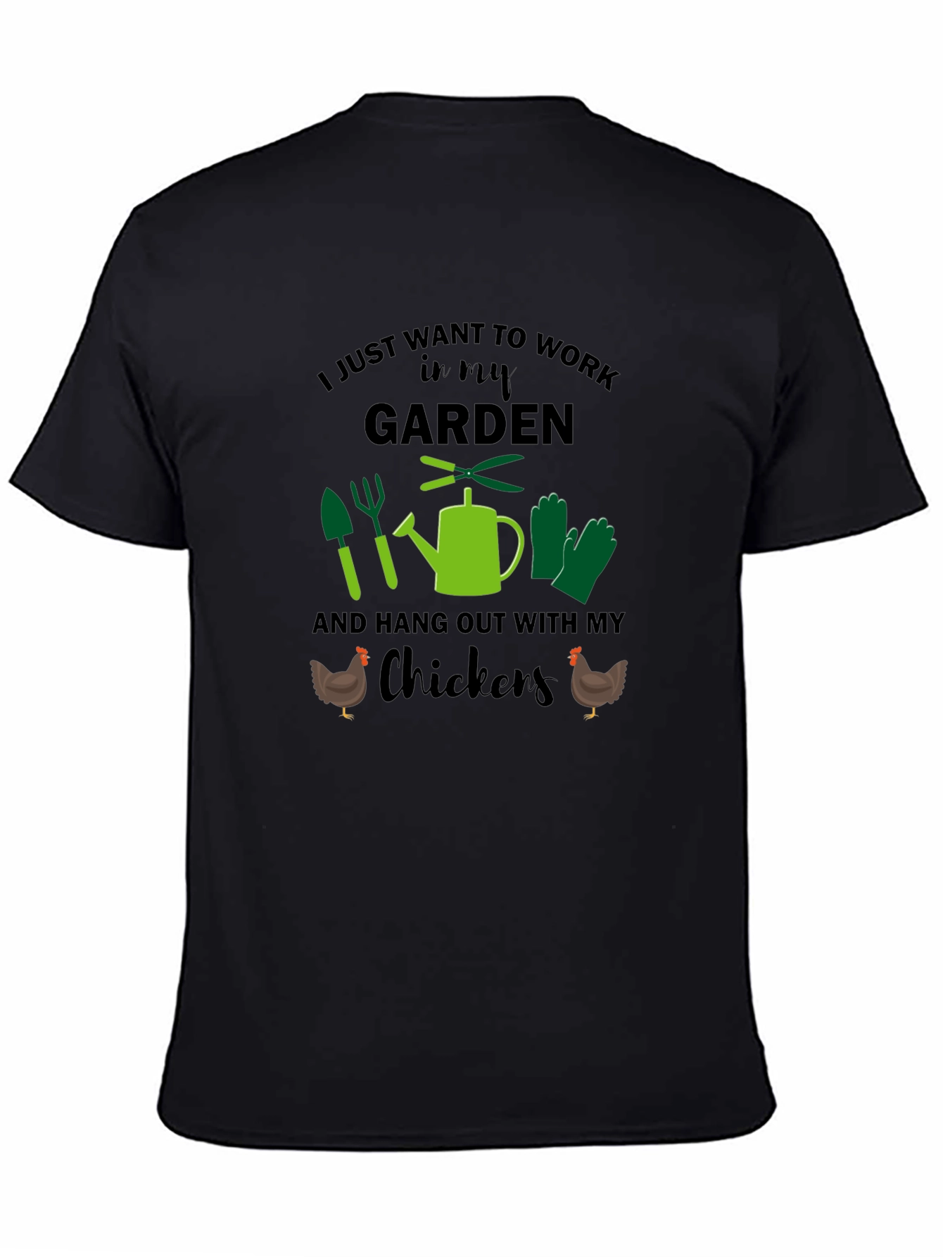 Gardening & Chickens T-Shirt