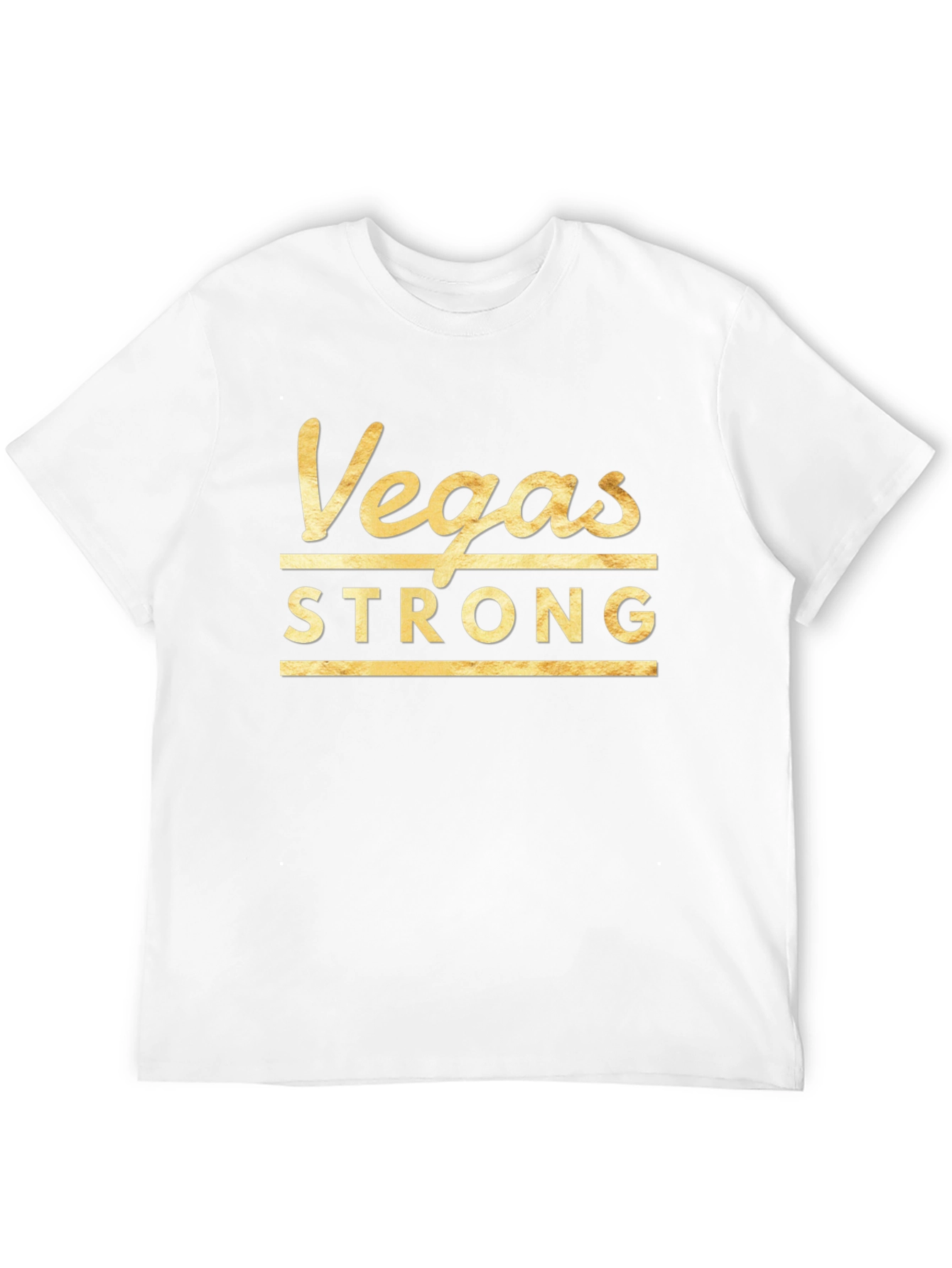 Vegas Strong Black Graphic Tee