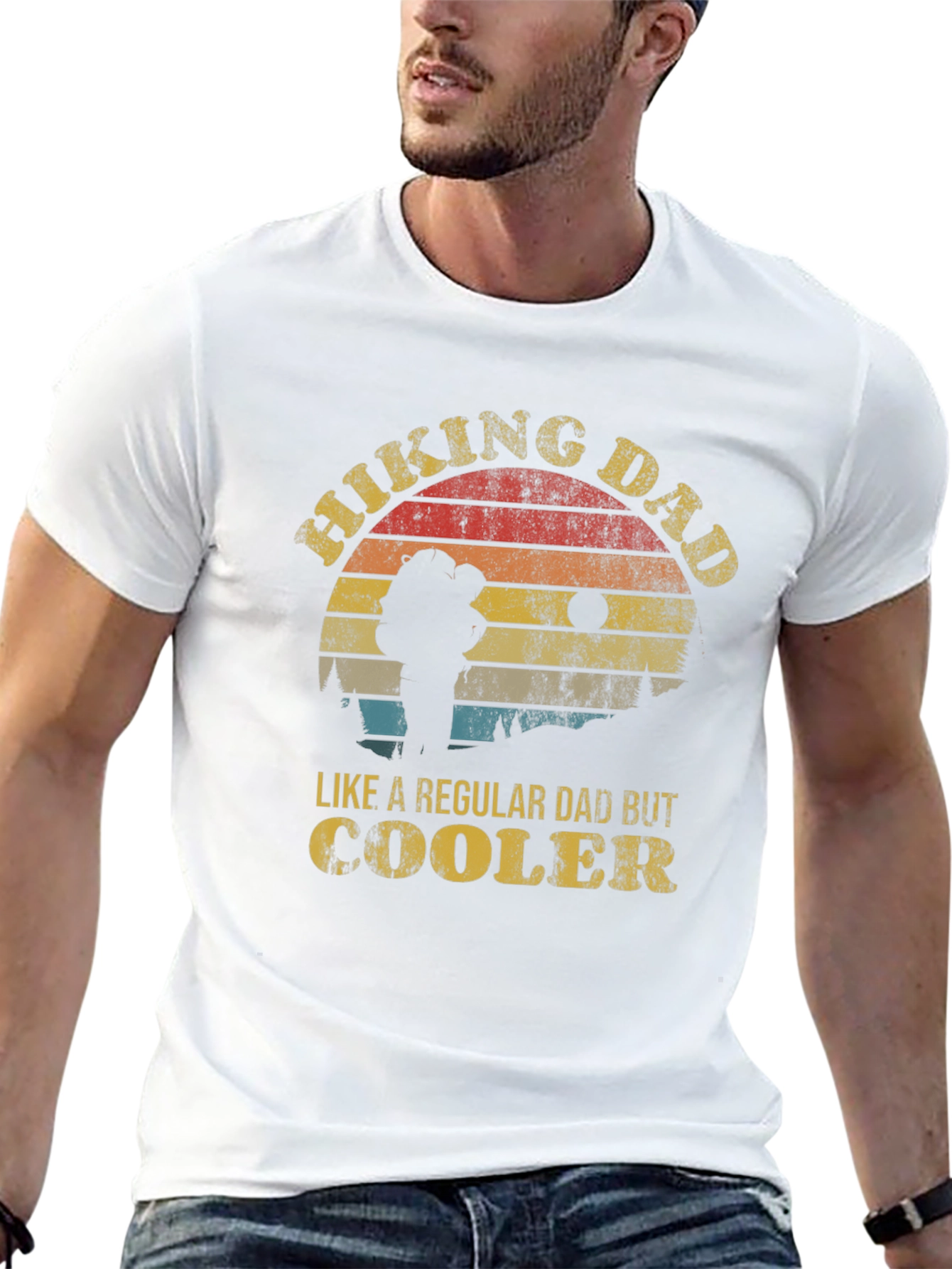 Hiking Dad T-Shirt - Regular Dad But Cooler
