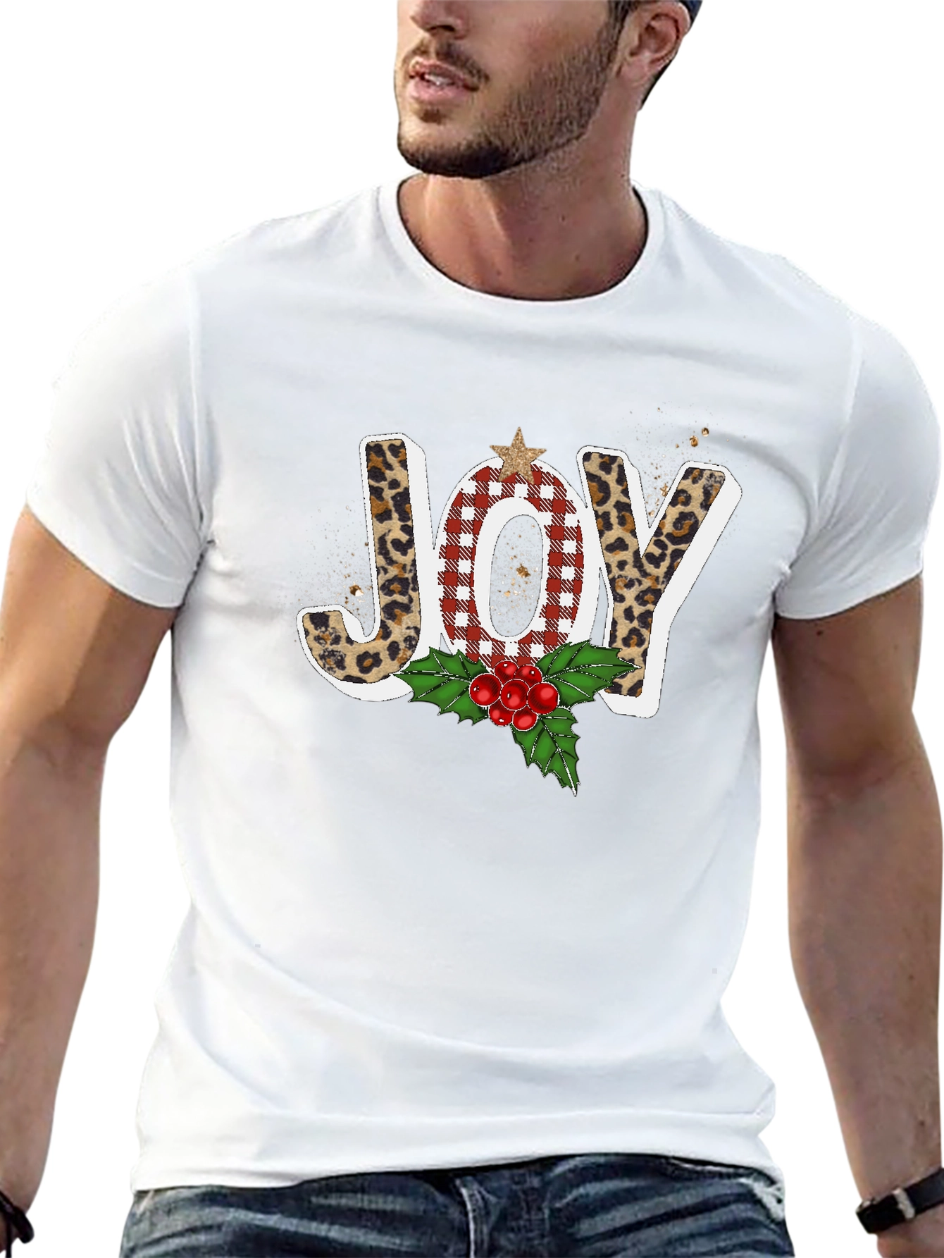 Joy Christmas Graphic Tee
