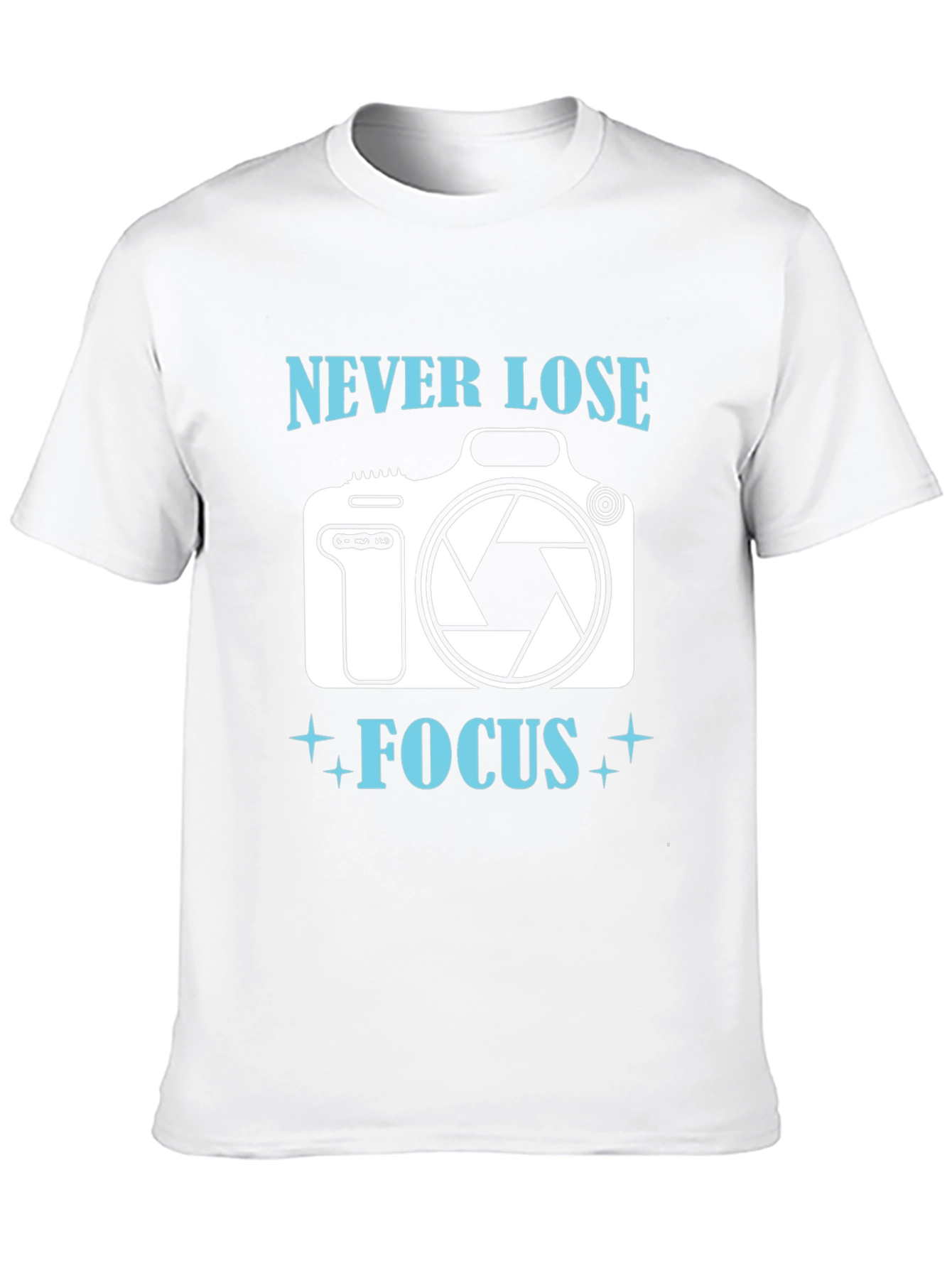 Never Lose Focus T-Shirt Photography Camera Graphic Tee