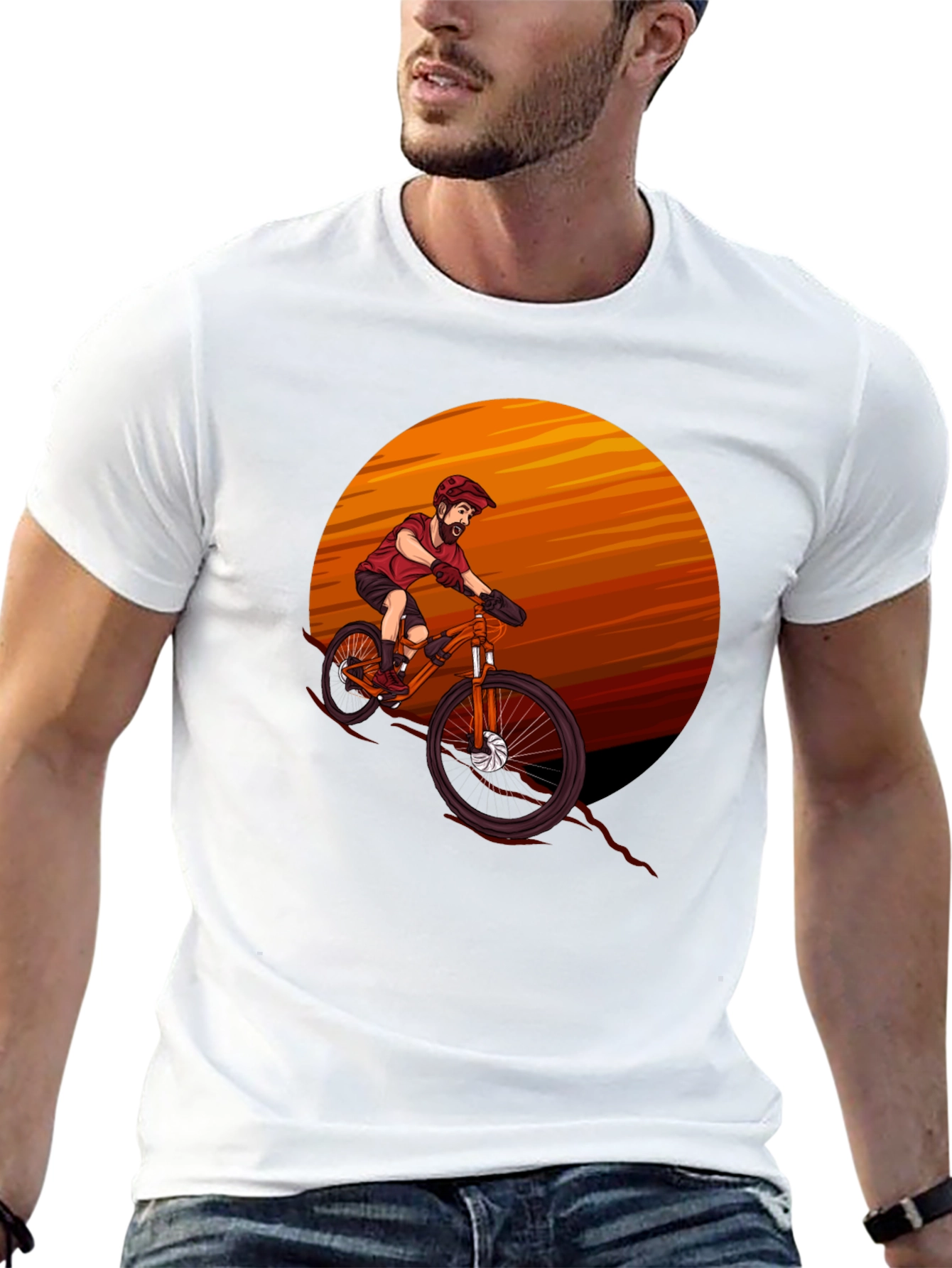 Mountain Bike Graphic Tee - Adventure Ready