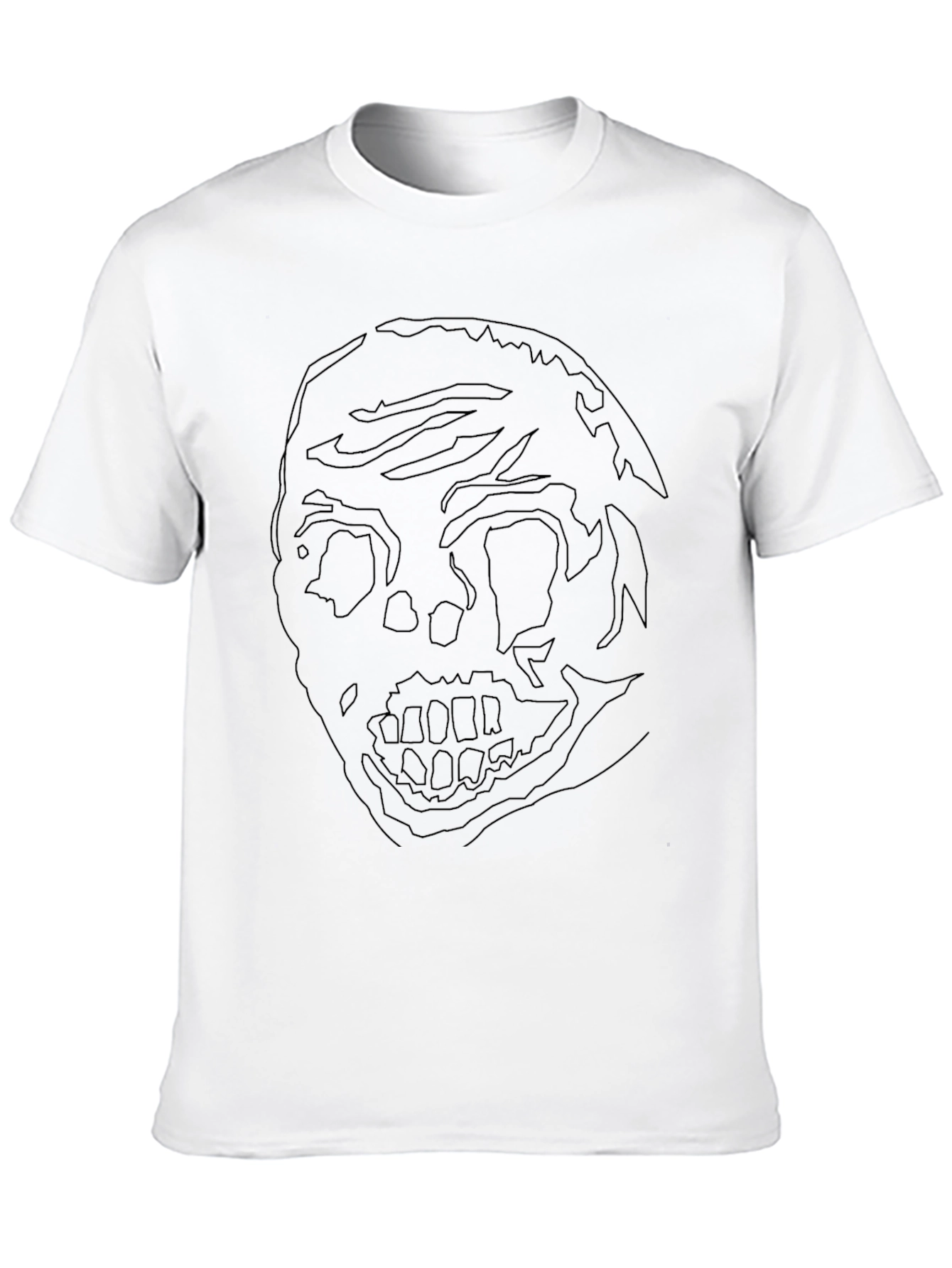 Skull Graphic Black Tee