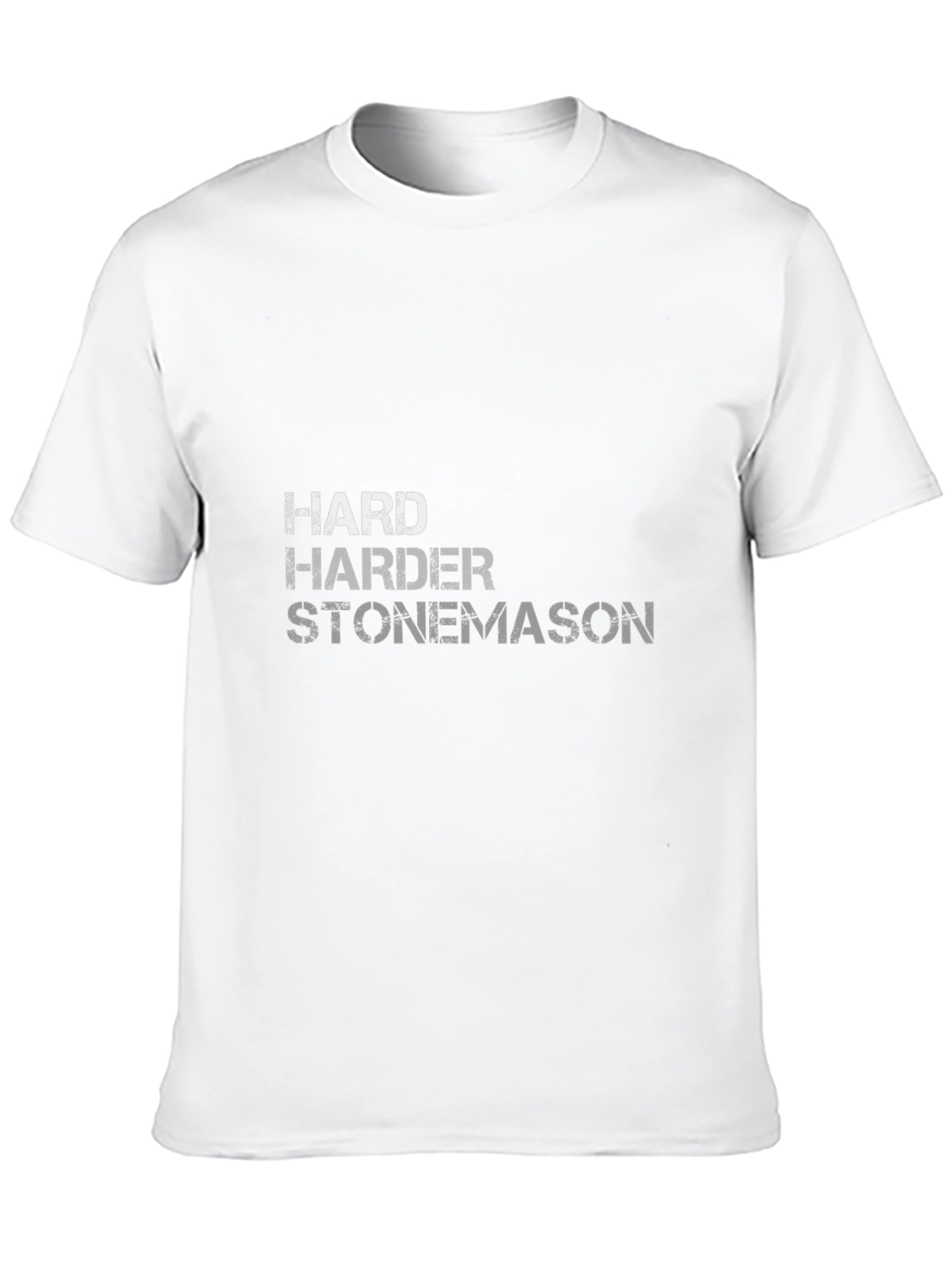 Harder Stonemason Tee - Premium Cotton Blend