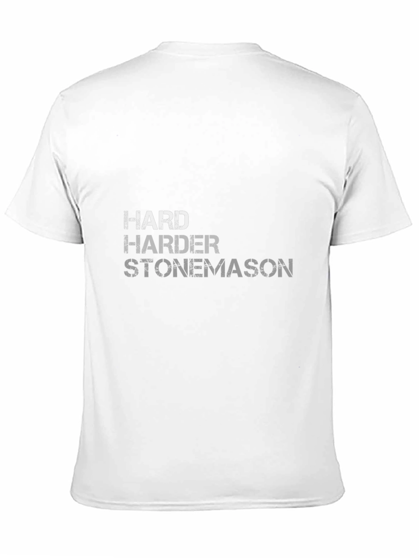 Harder Stonemason Tee - Premium Cotton Blend