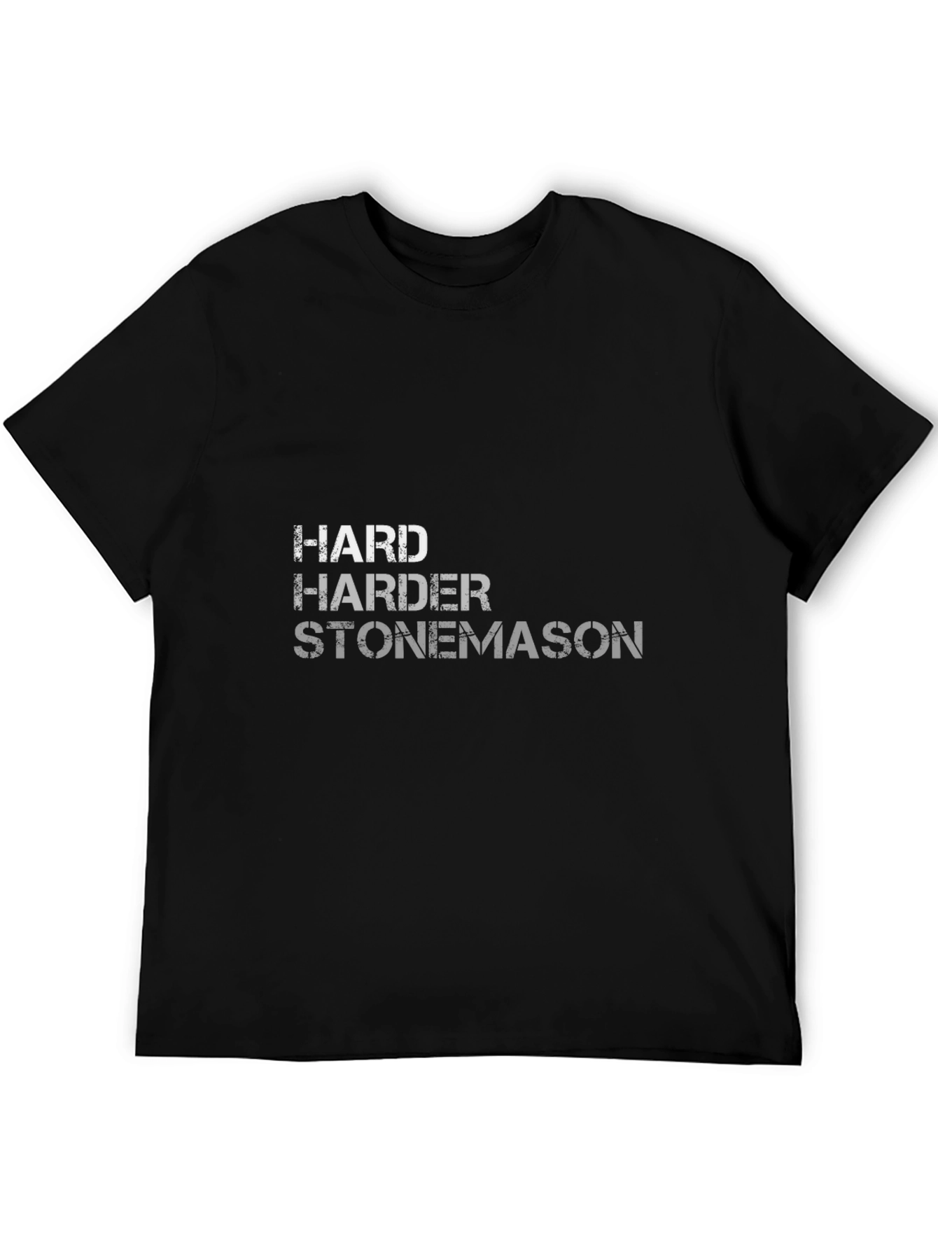 Harder Stonemason Tee - Premium Cotton Blend