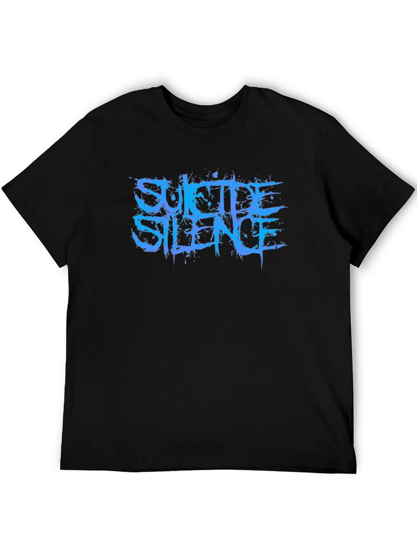Suicide Silence Band T-Shirt - Black Metal Tee