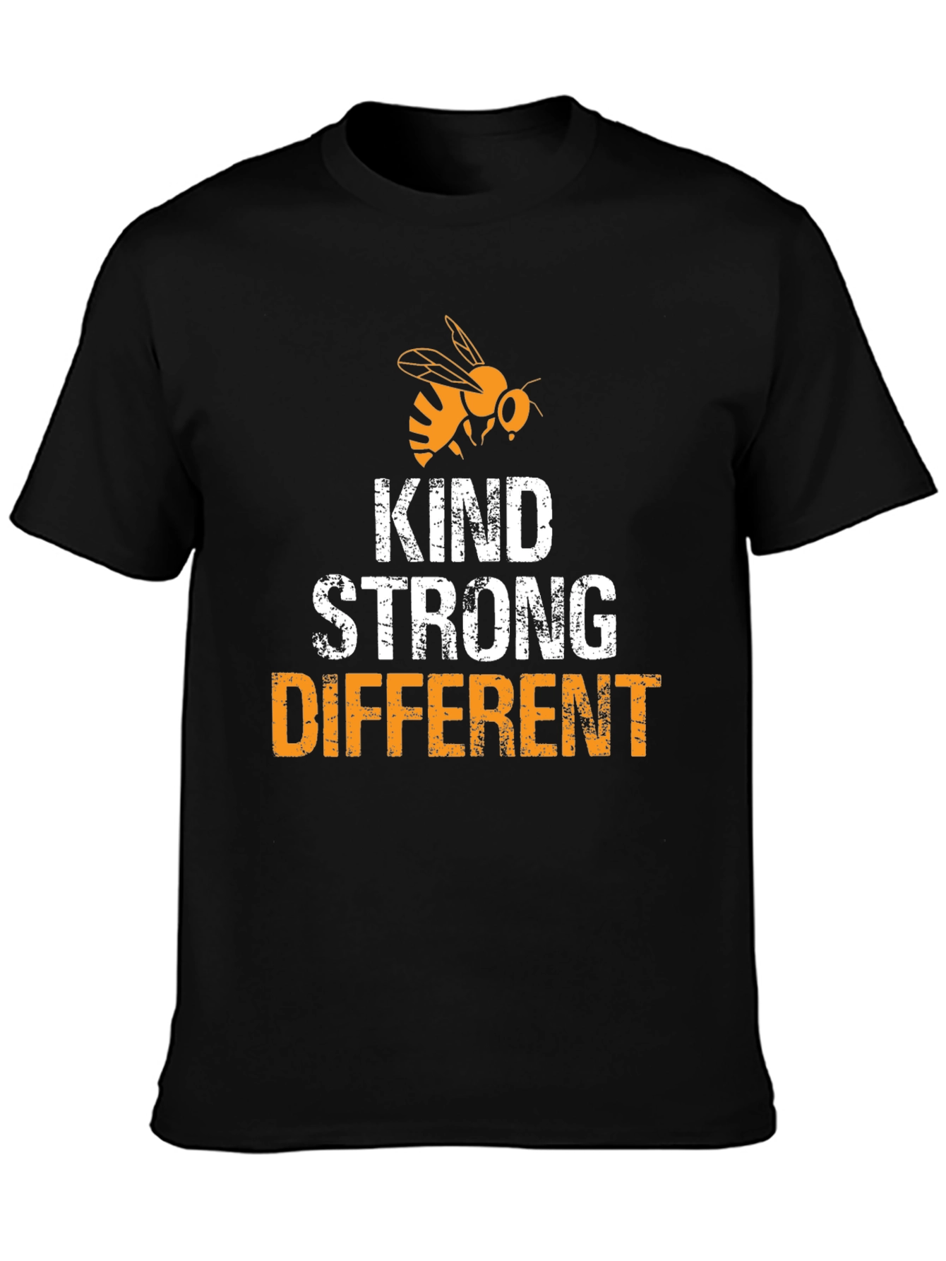 Kind Strong Different T-Shirt with Bee Design