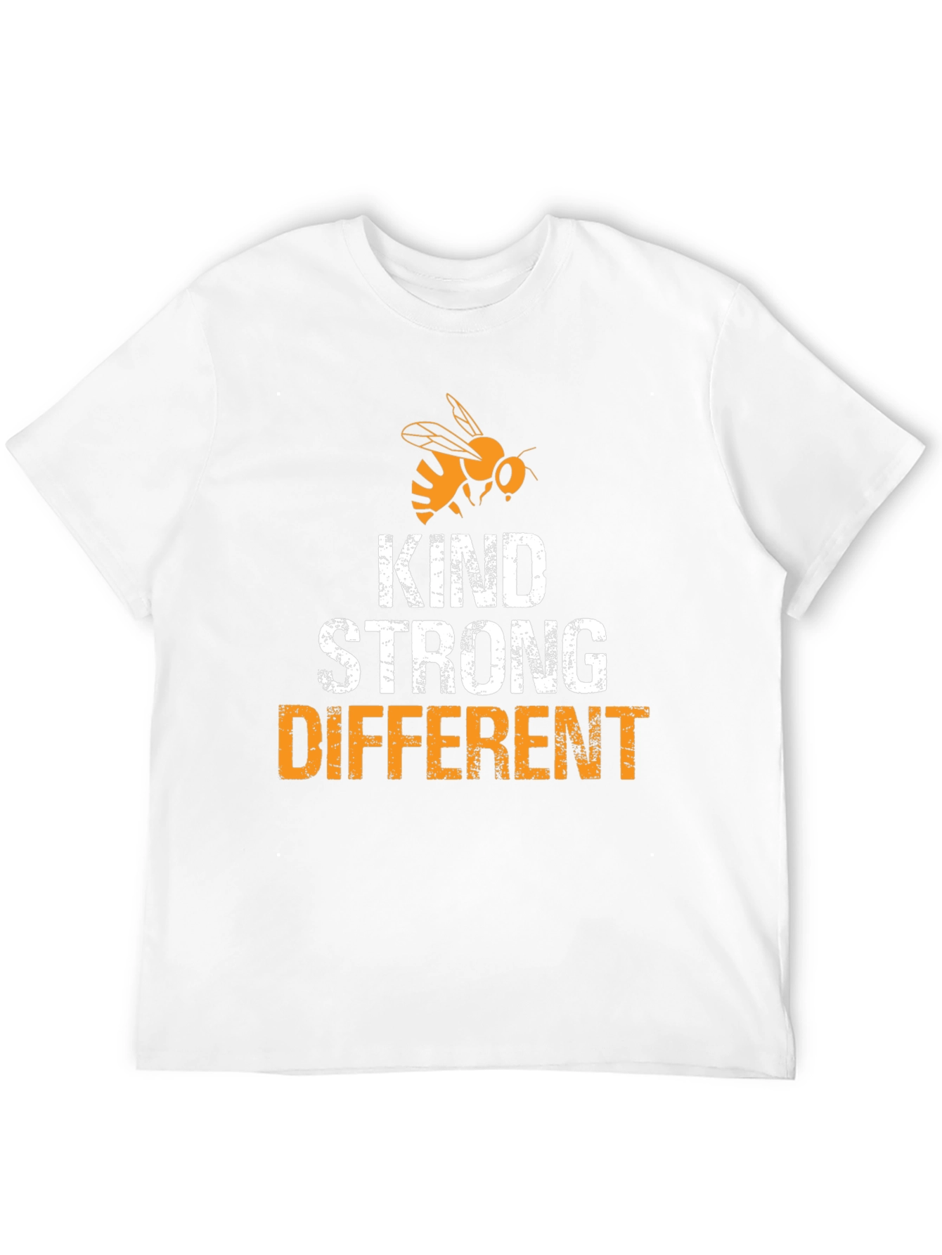 Kind Strong Different T-Shirt with Bee Design