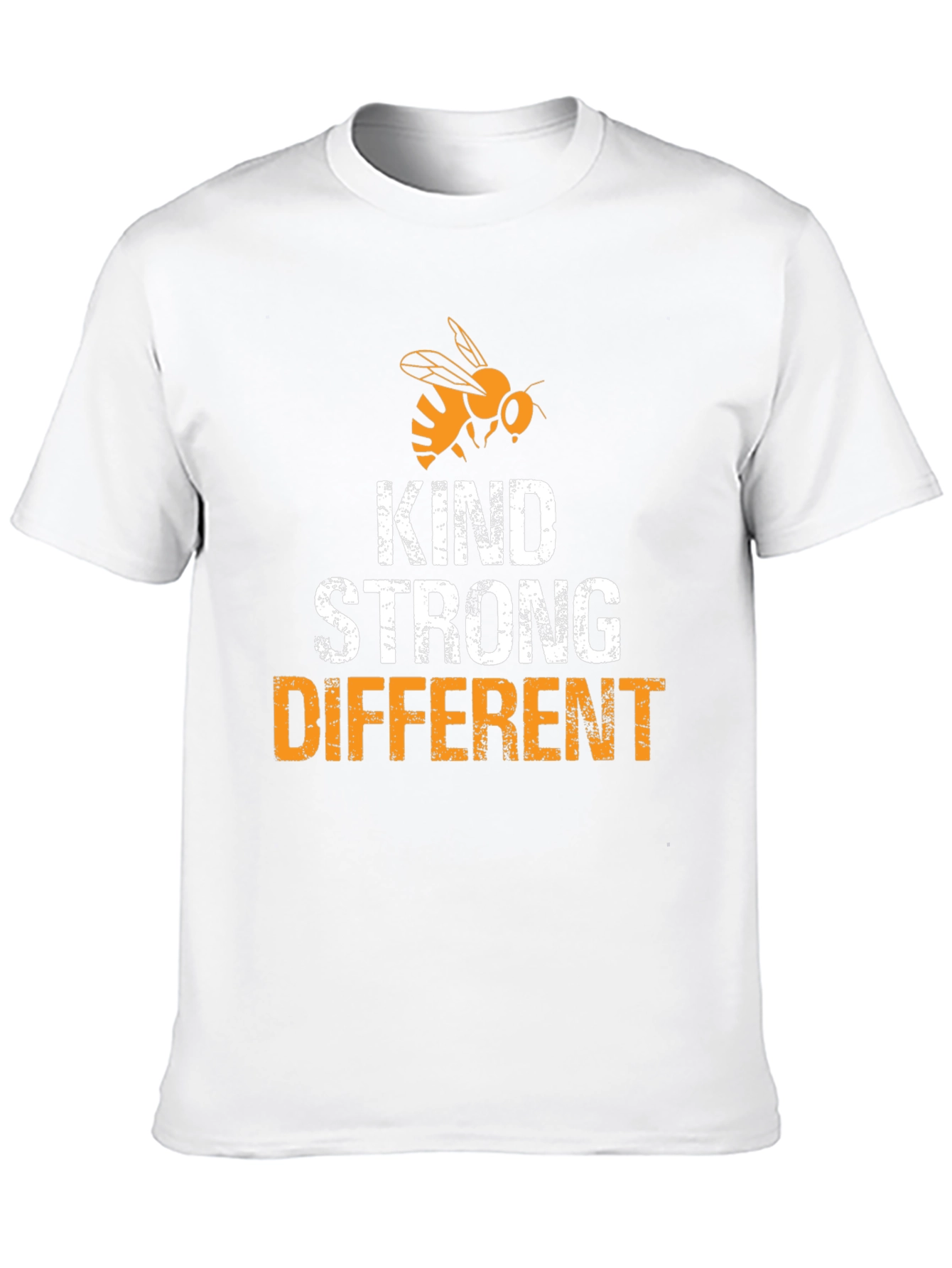 Kind Strong Different T-Shirt with Bee Design