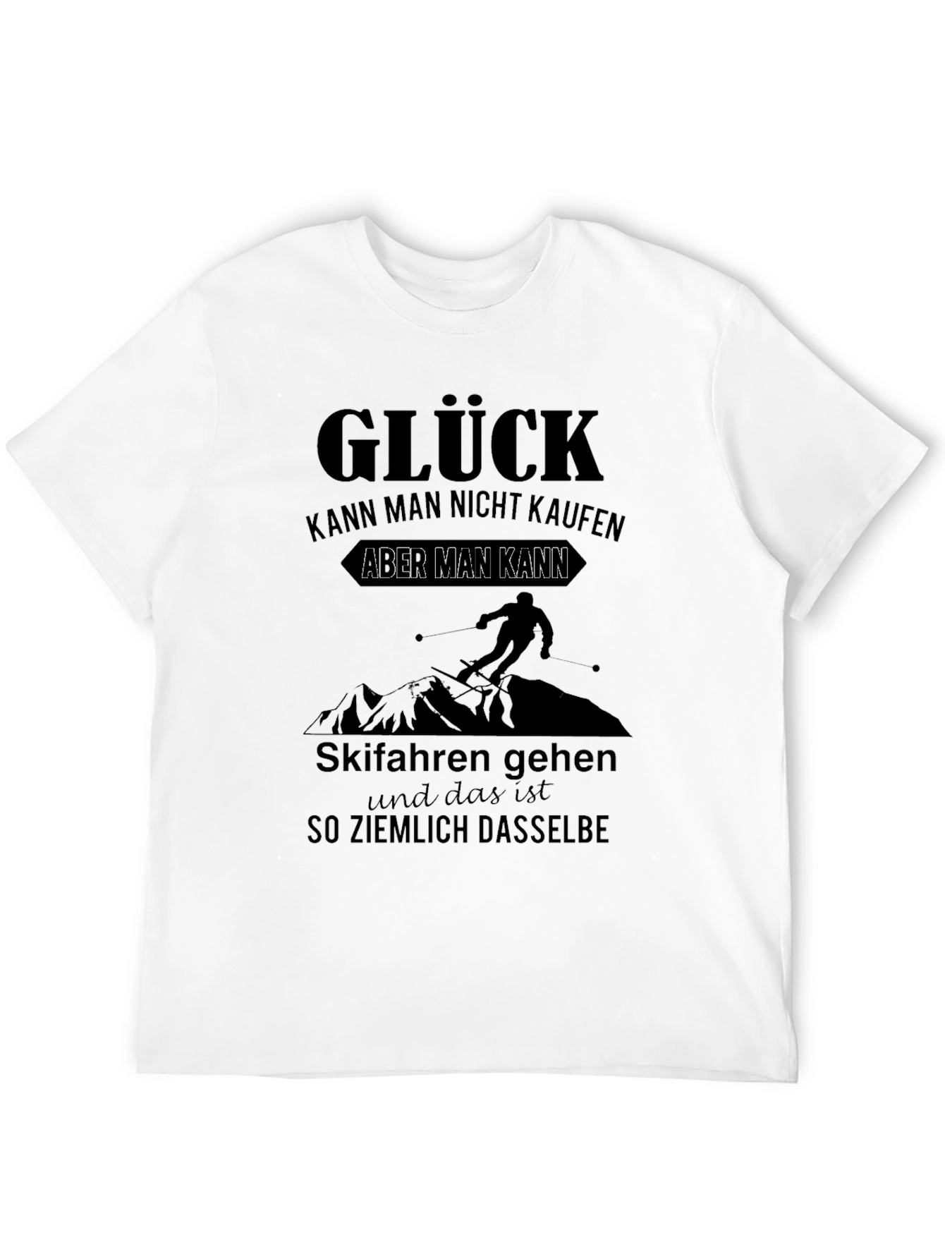 Skiing Happiness T-Shirt