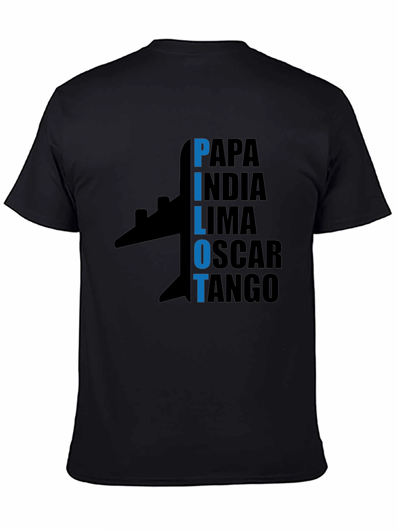 Pilot Alphabet Airplane T-Shirt