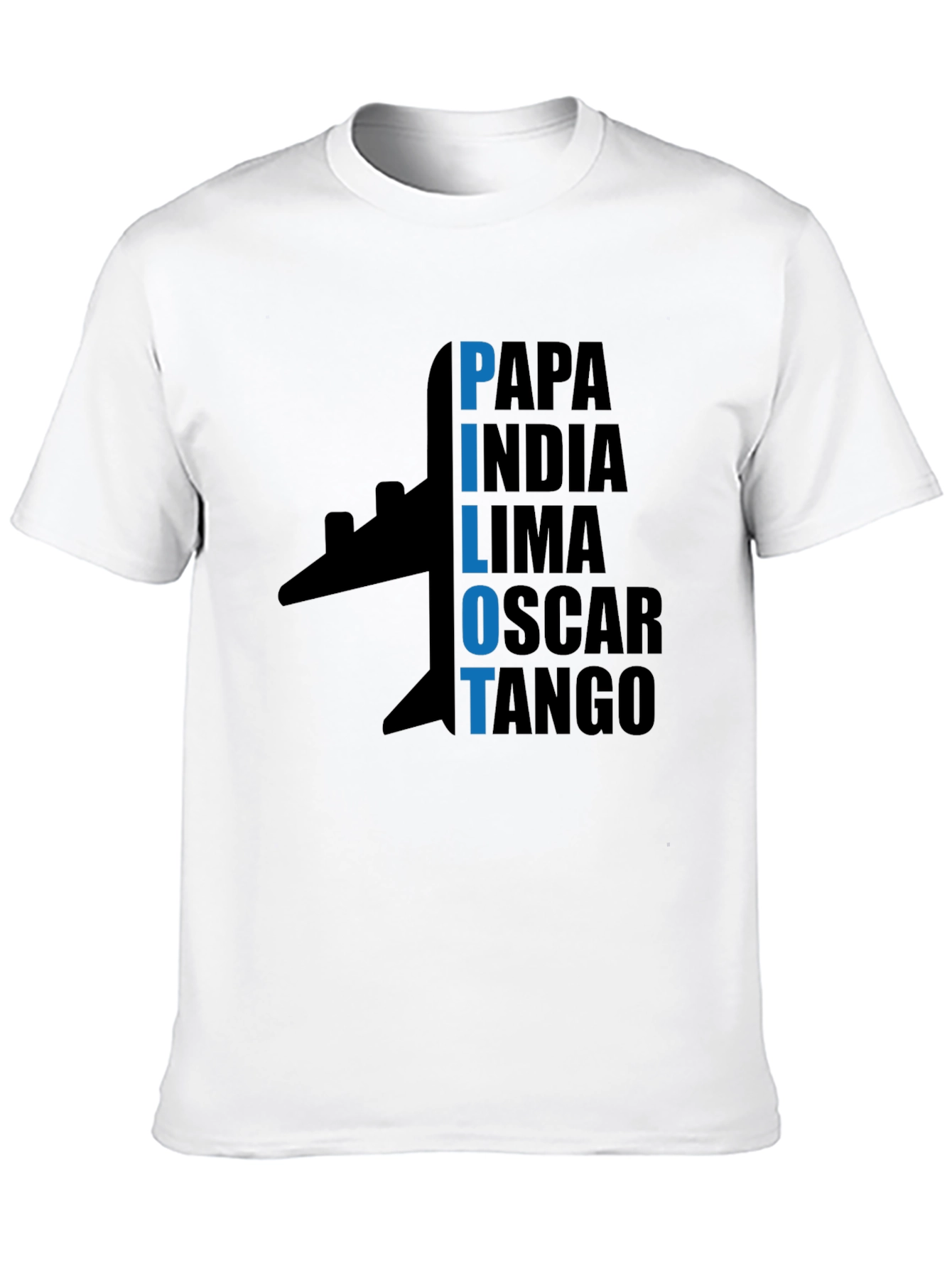Pilot Alphabet Airplane T-Shirt