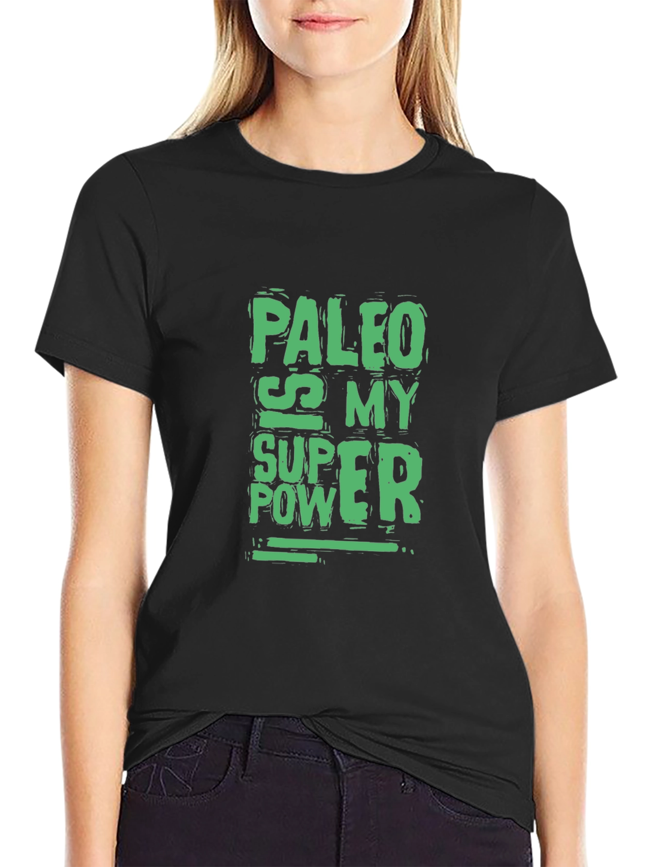 Paleo Is My Super Power Graphic Tee