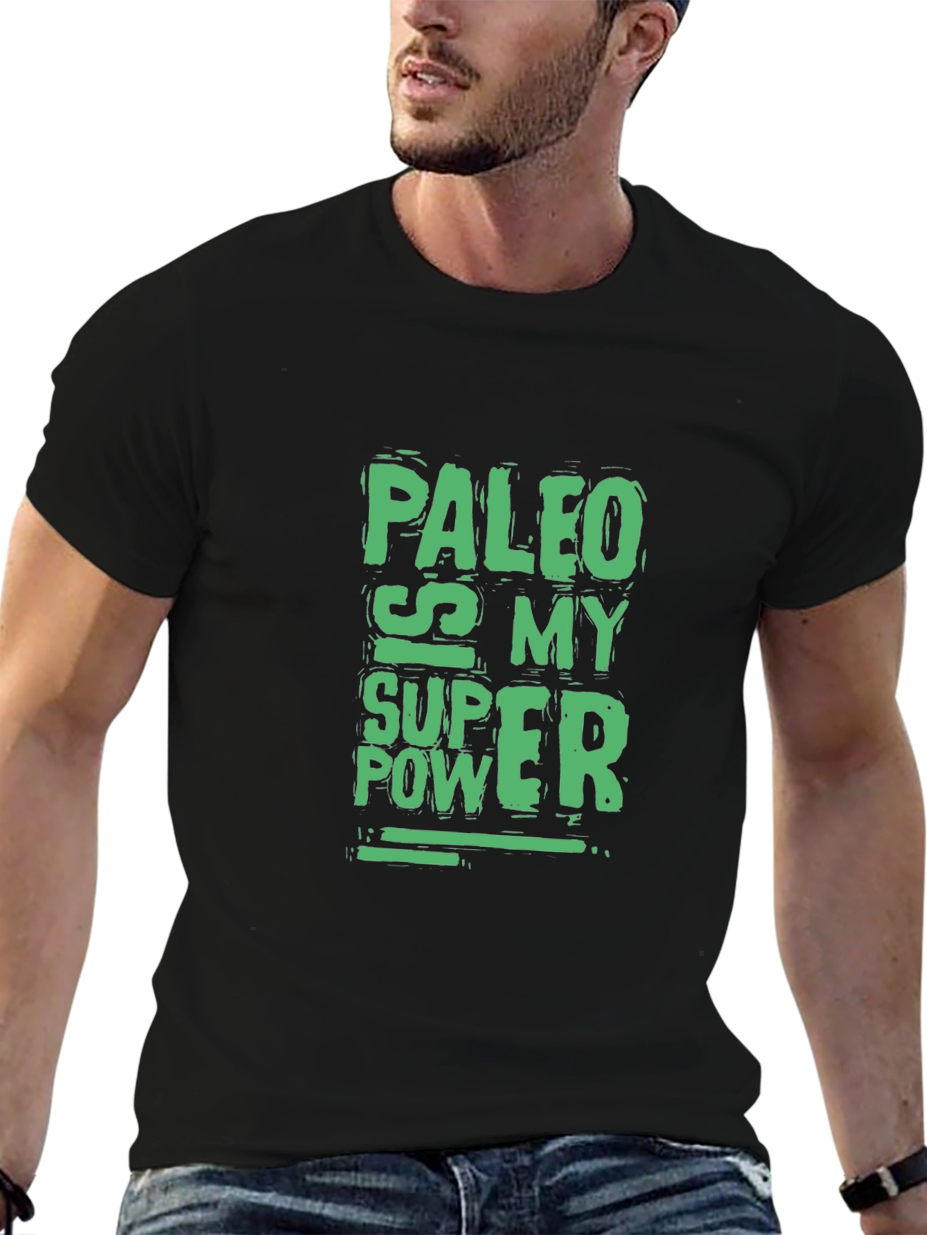 Paleo Is My Super Power Graphic Tee
