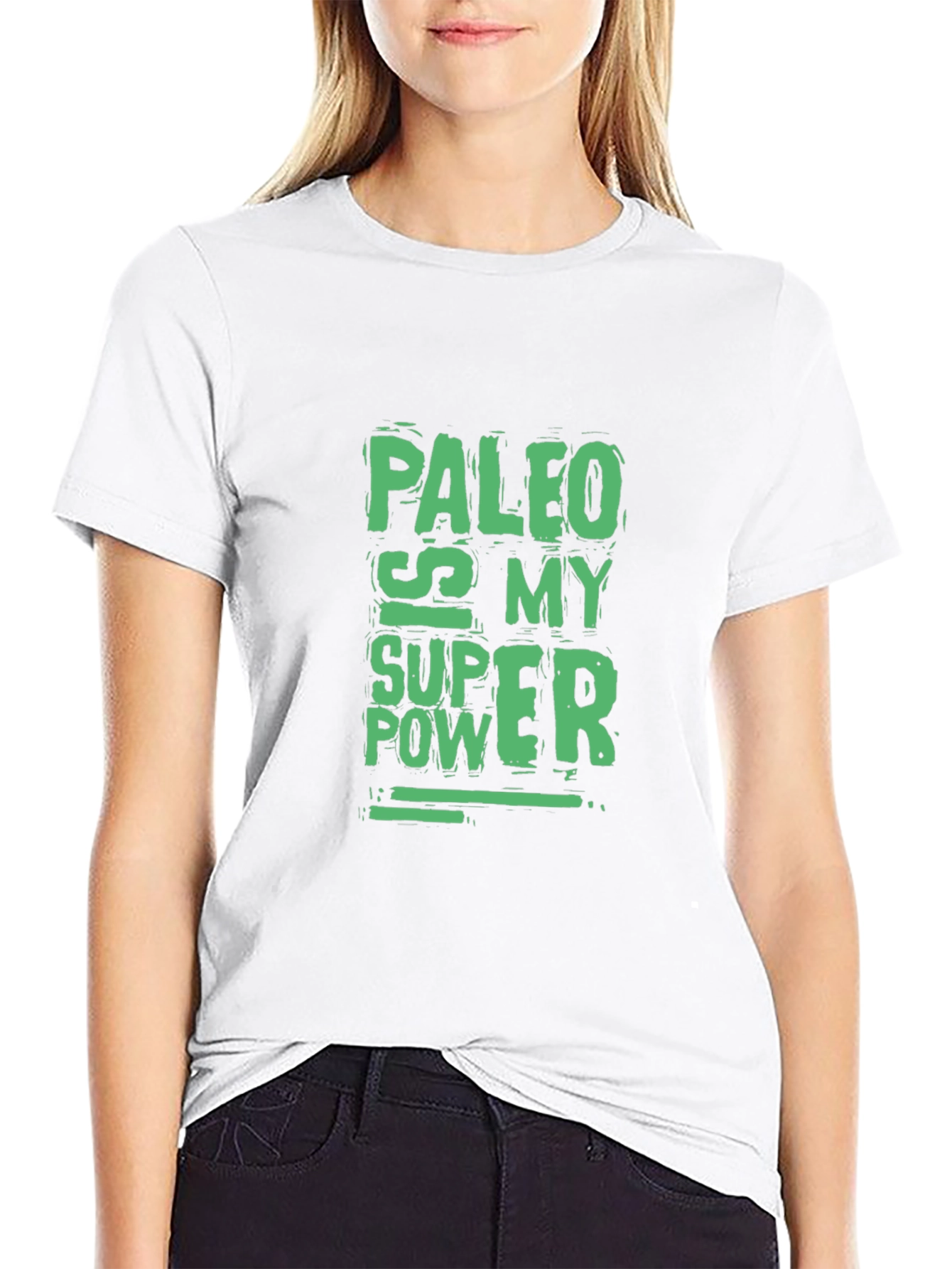 Paleo Is My Super Power Graphic Tee